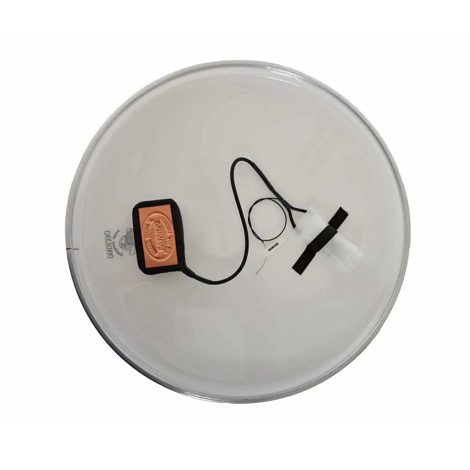 Deering Kavanjo Banjo Pickup & Top Frosted Medium Crown Banjo Head, 11in - Image 3