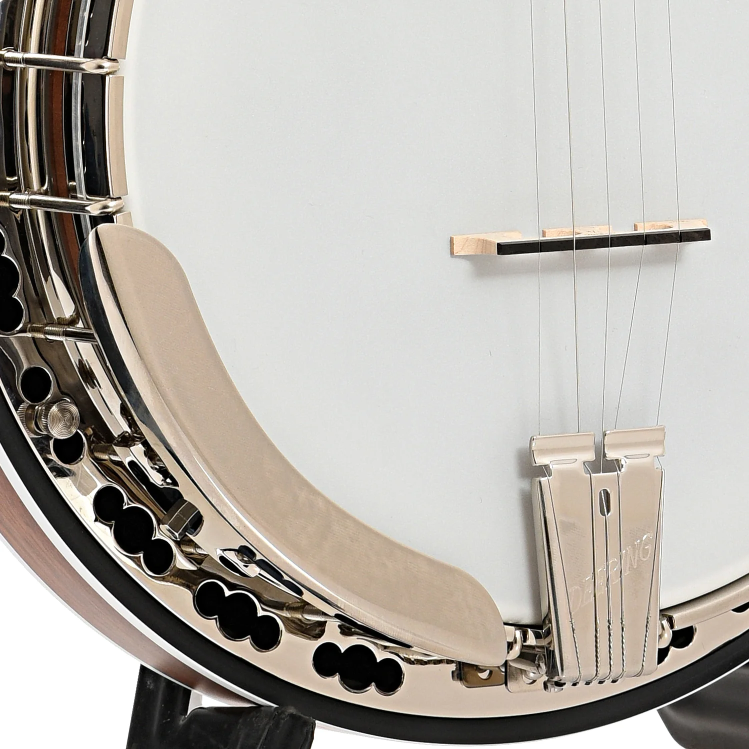 Deering Sierra Mahogany Resonator Banjo & Case - Image 5