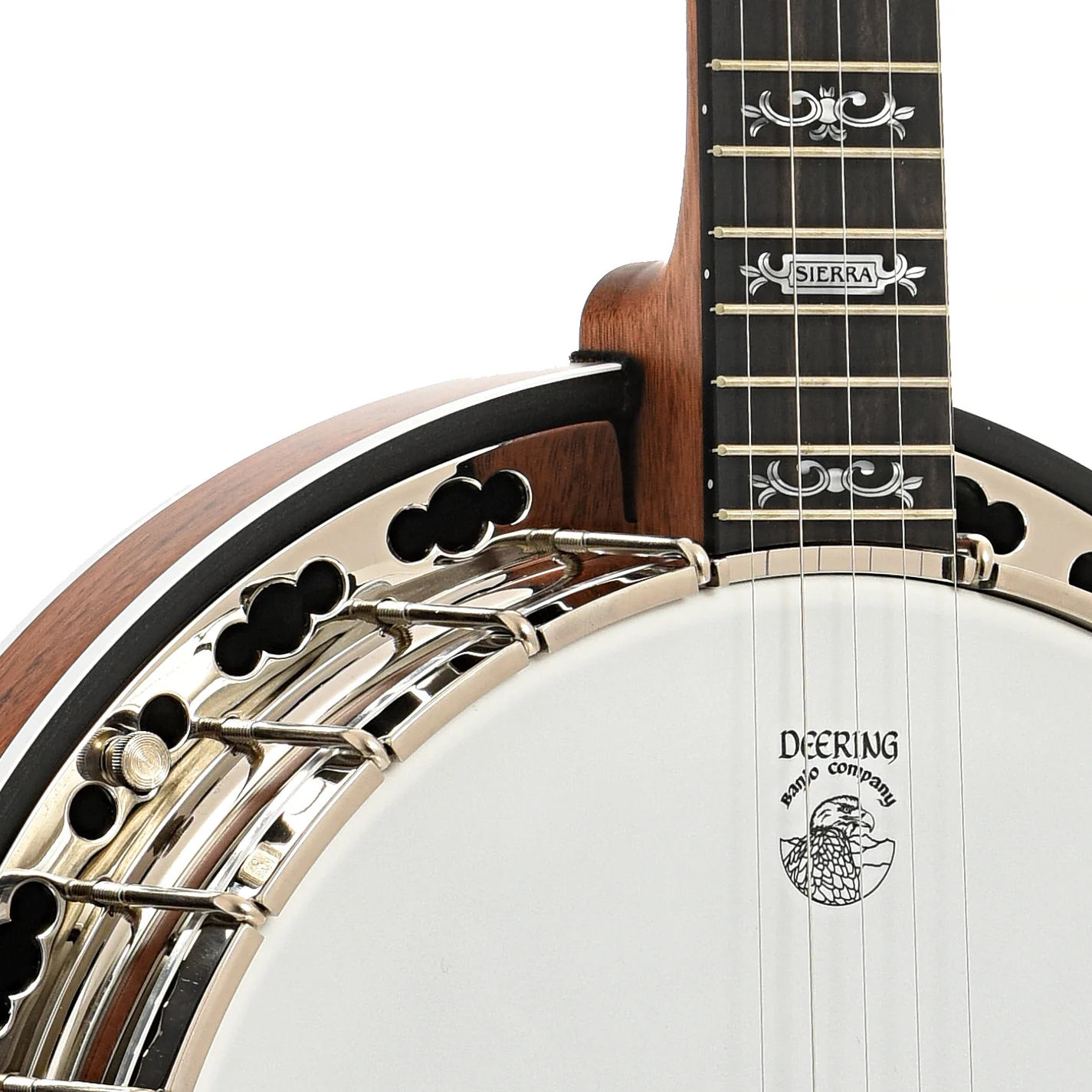Deering Sierra Mahogany Resonator Banjo & Case - Image 6