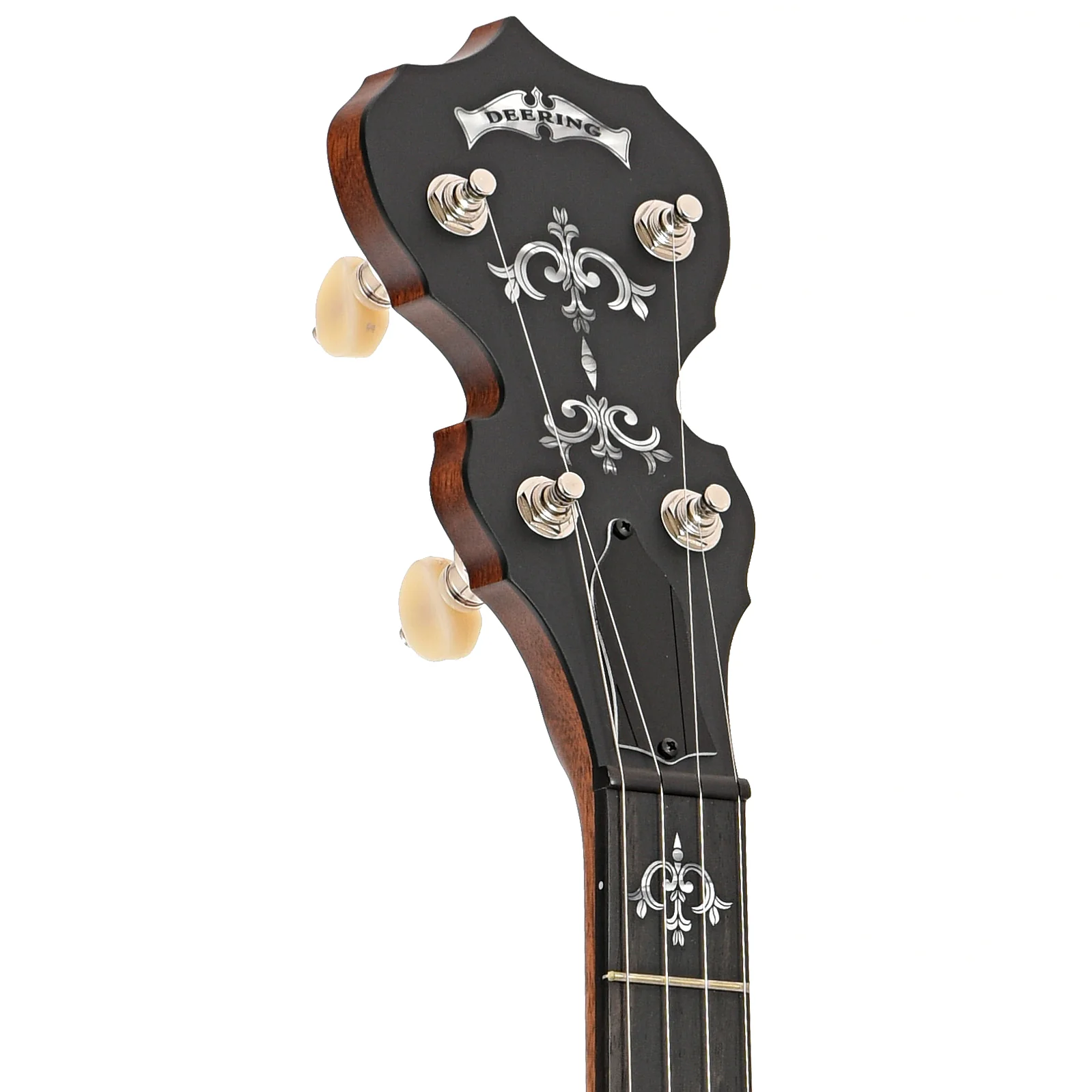Deering Sierra Mahogany Resonator Banjo & Case - Image 8