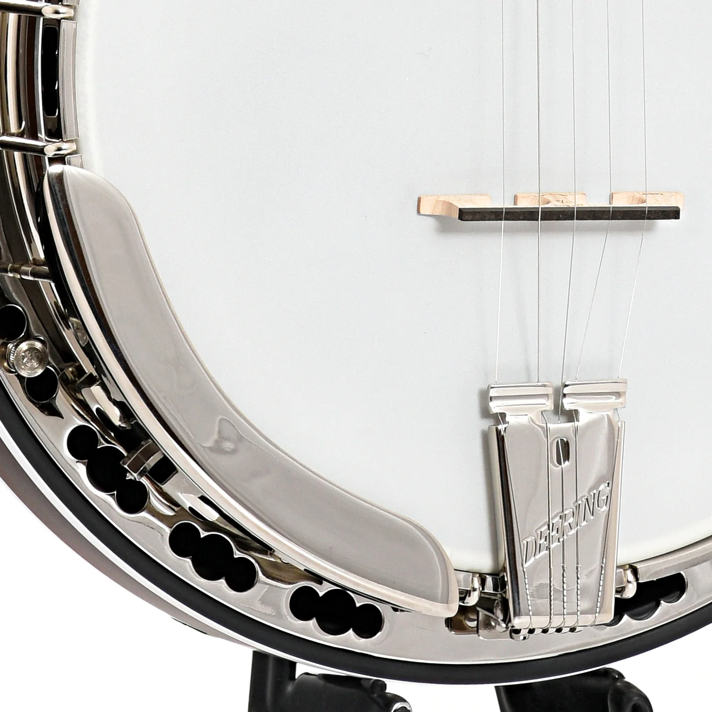 Deering Sierra Maple Resonator Banjo & Case - Image 4
