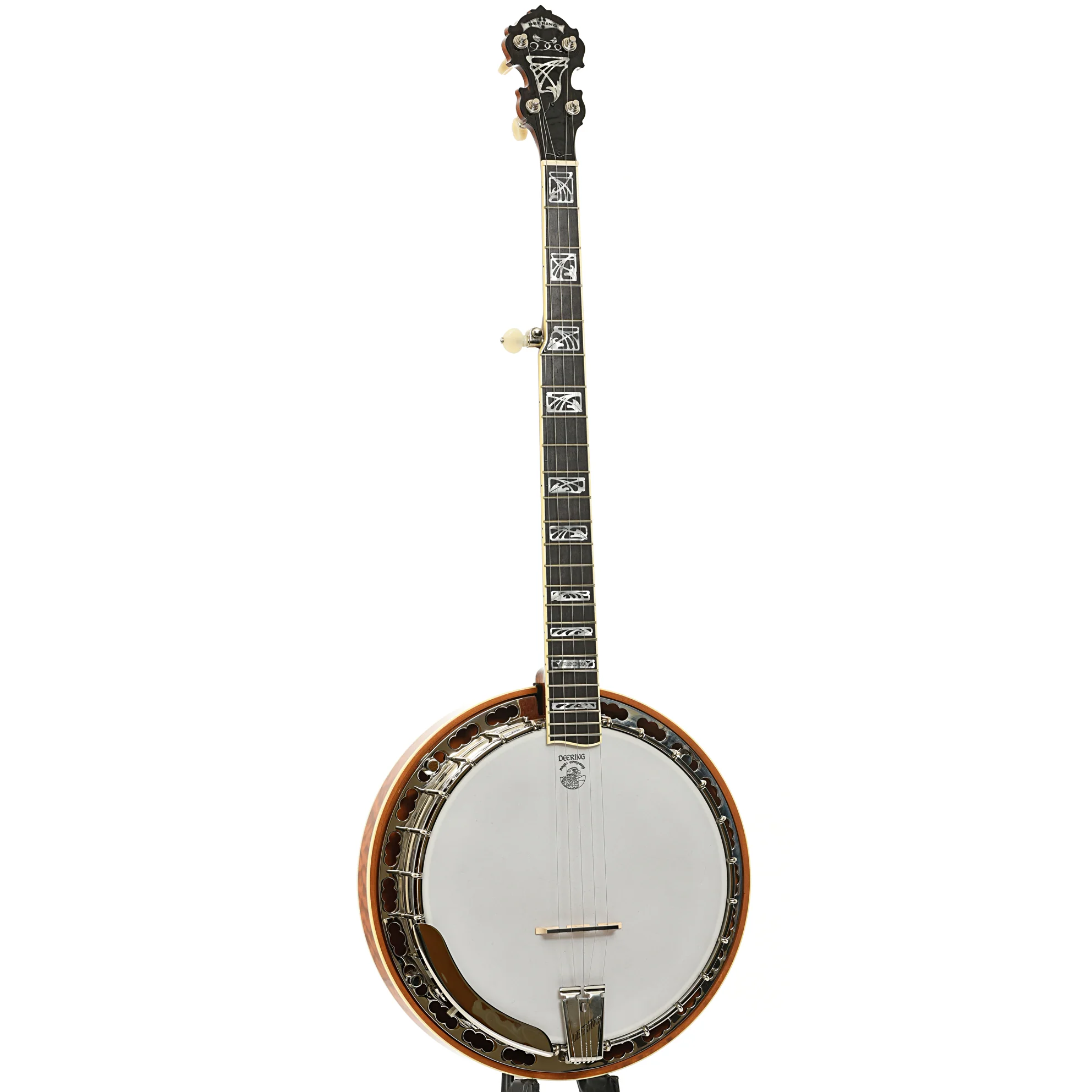 Deering Tony Trischka Silver Clipper Resonator Banjo & Case - Image 3