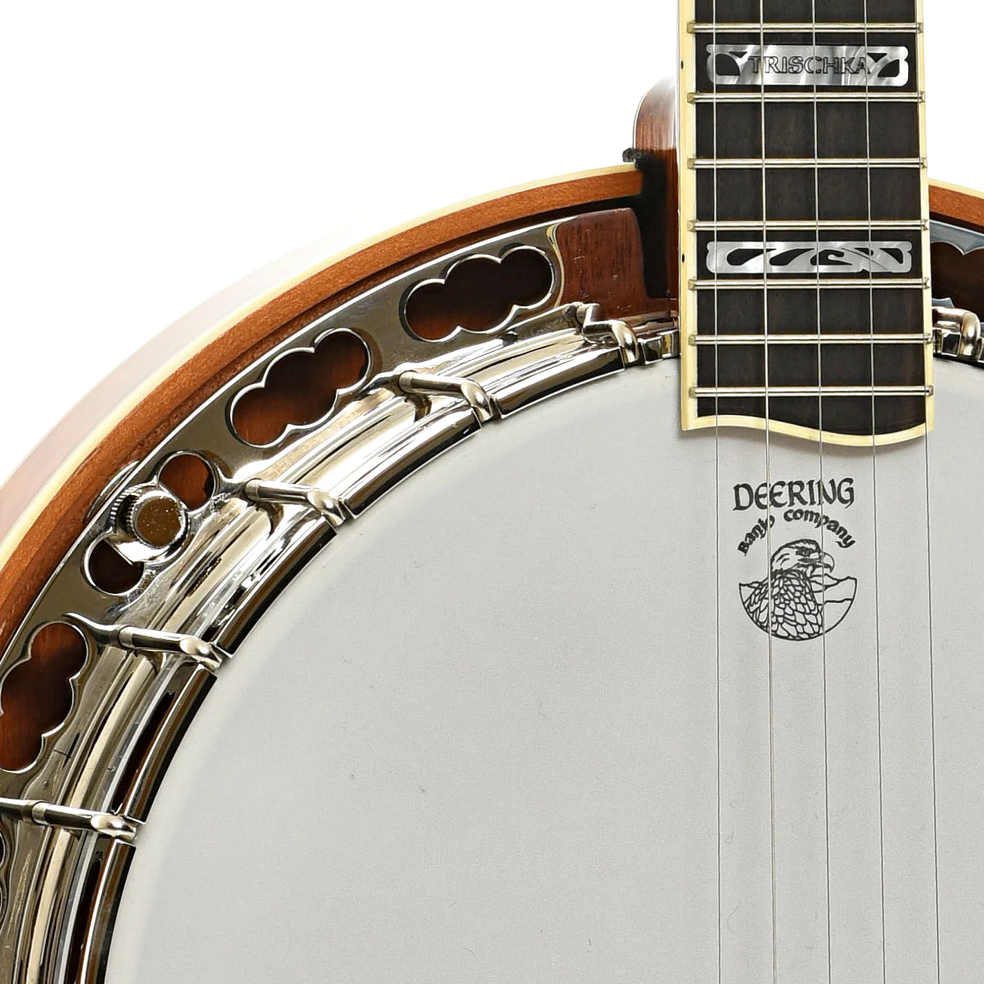Deering Tony Trischka Silver Clipper Resonator Banjo & Case - Image 6