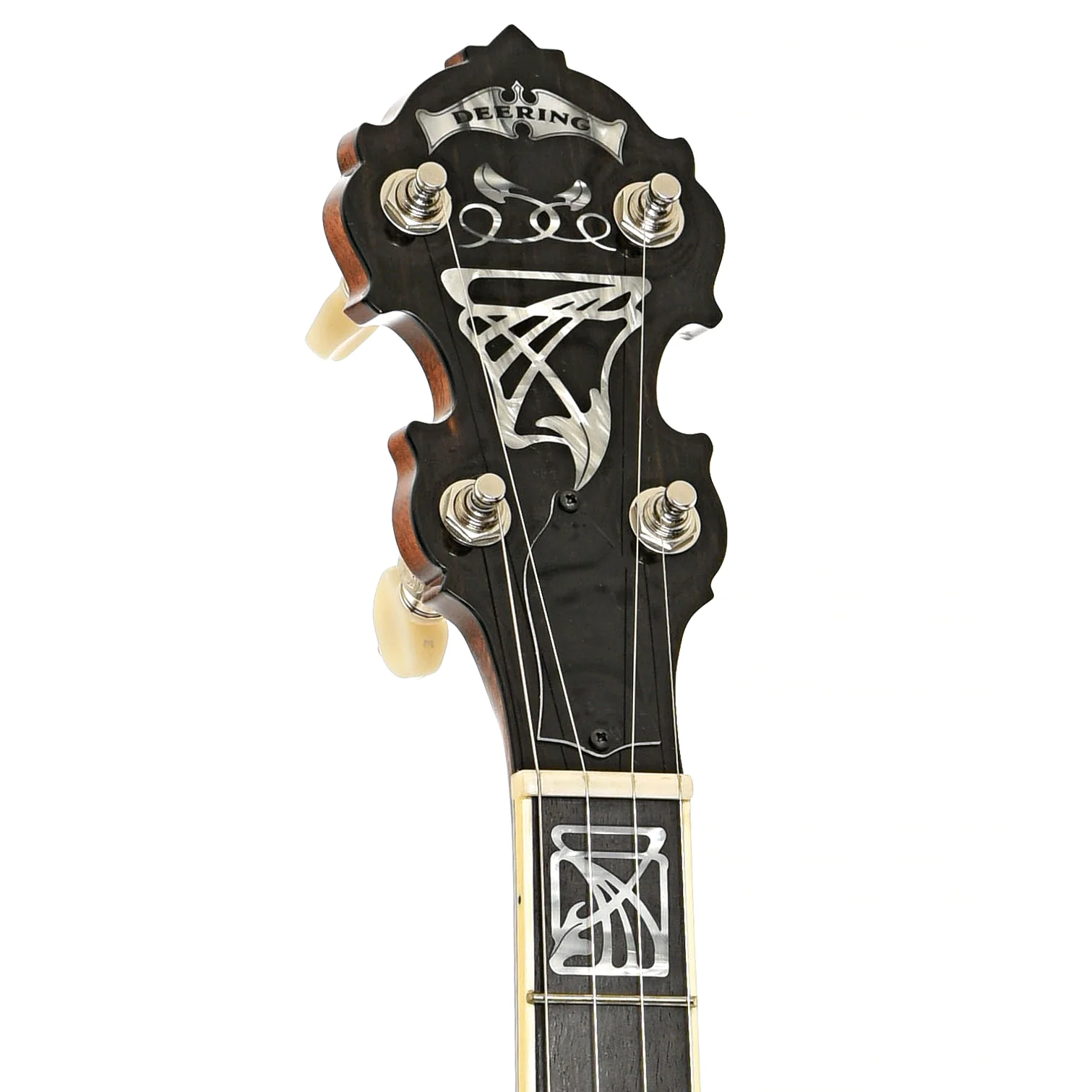 Deering Tony Trischka Silver Clipper Resonator Banjo & Case - Image 8