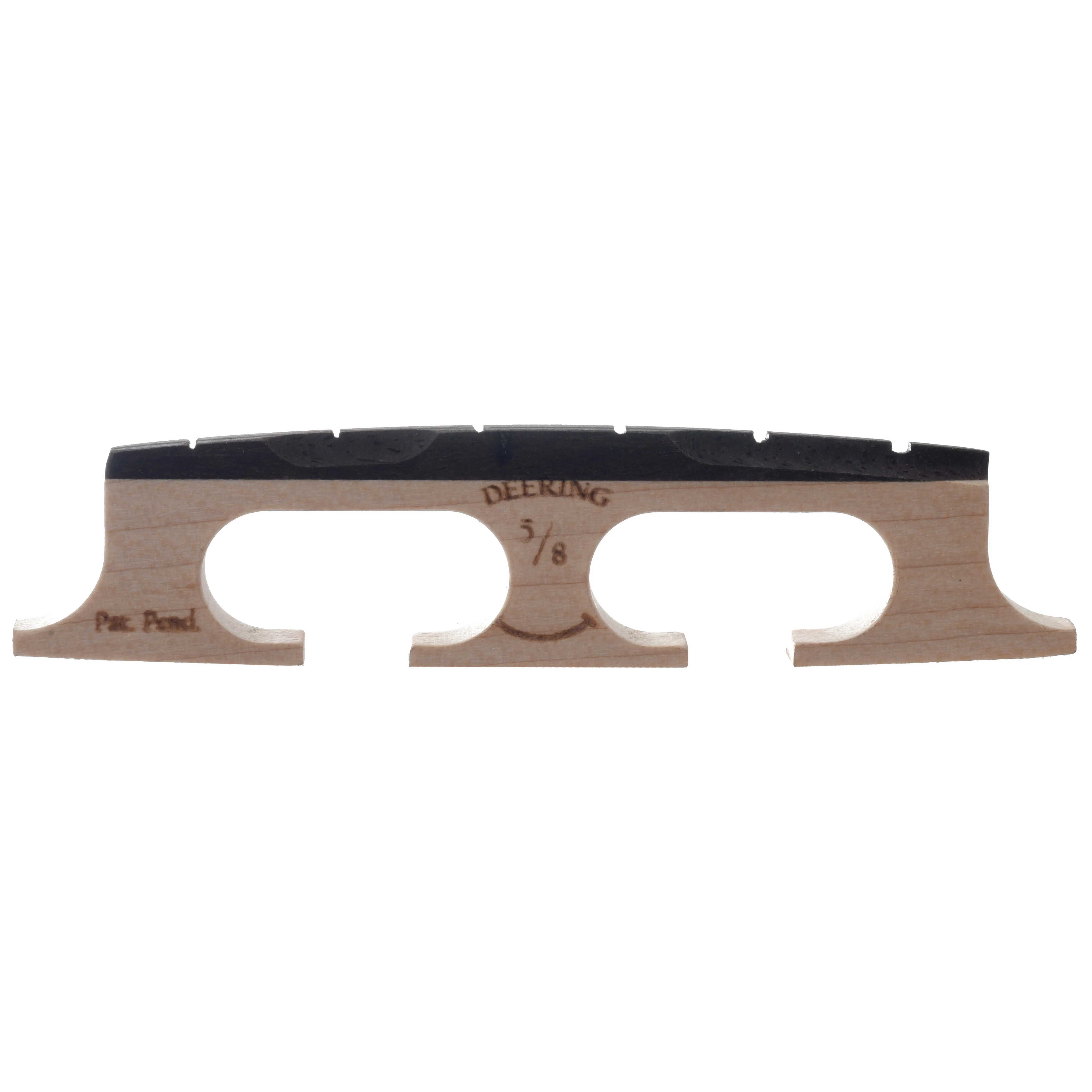 Deering Smile Flat Top 6-String Banjo Bridge, 5/8in - Image 3