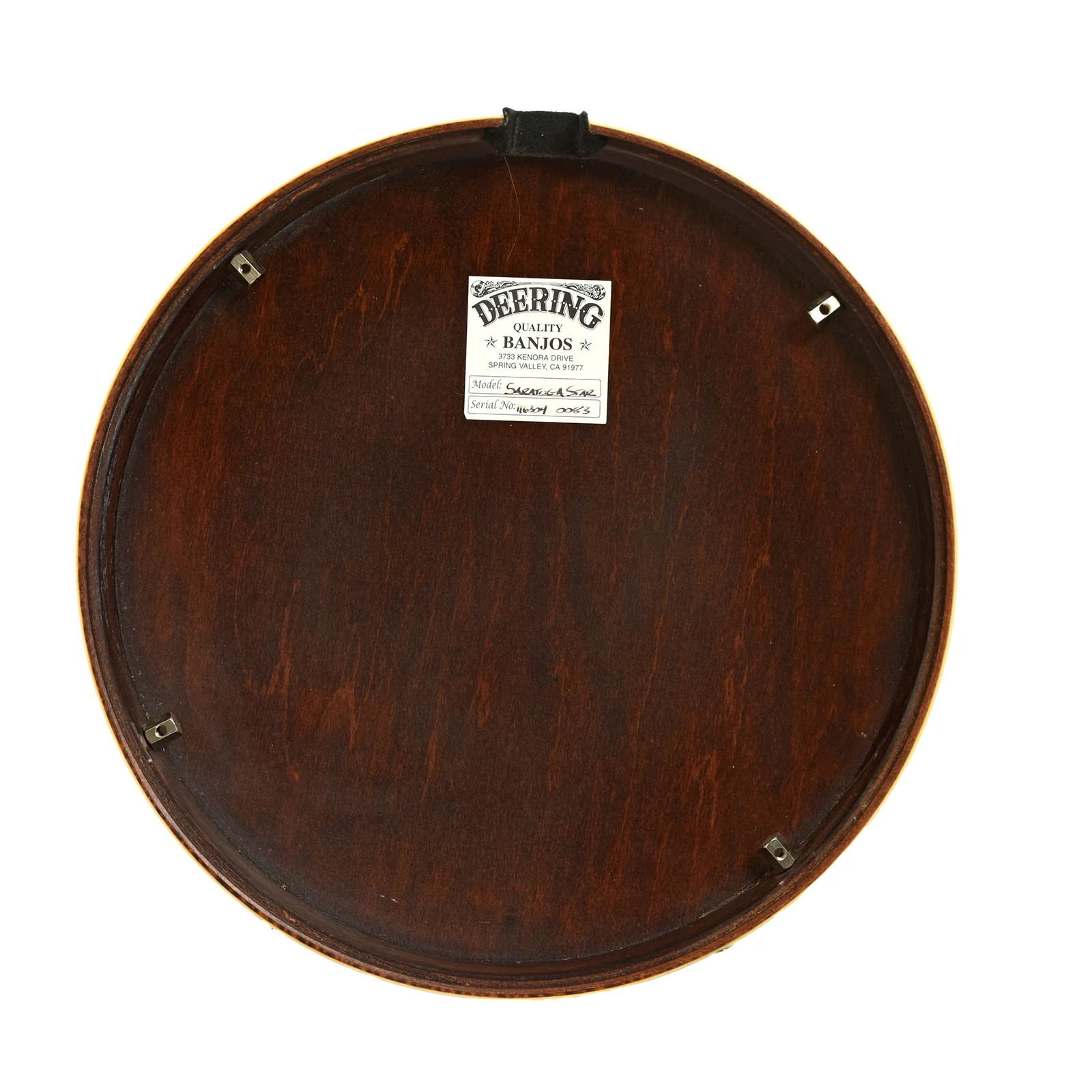 Deering Tenbrooks Saratoga Star Resonator Banjo (2004) - Image 16