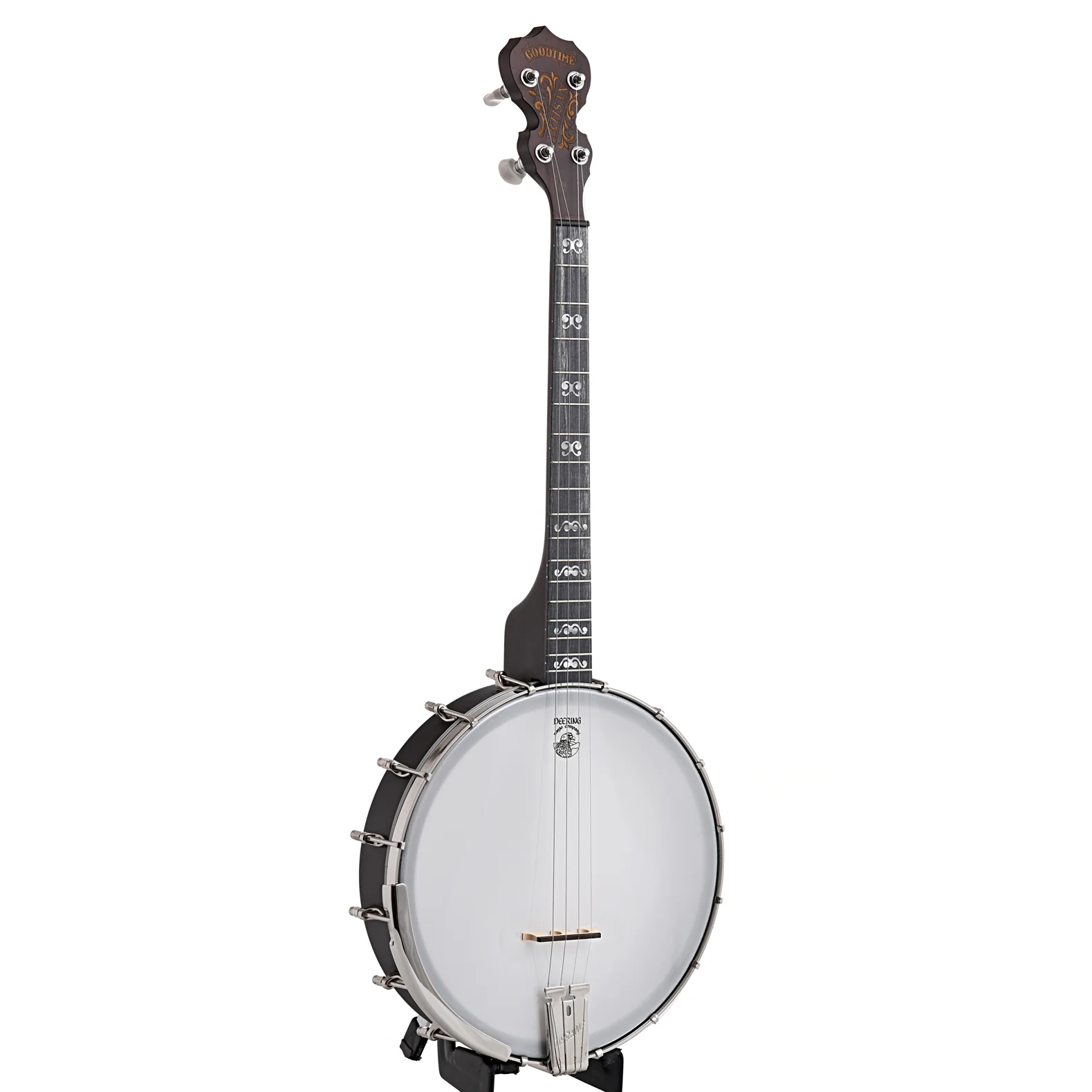 Deering Artisan Goodtime 17-Fret Tenor Openback Banjo - Image 2