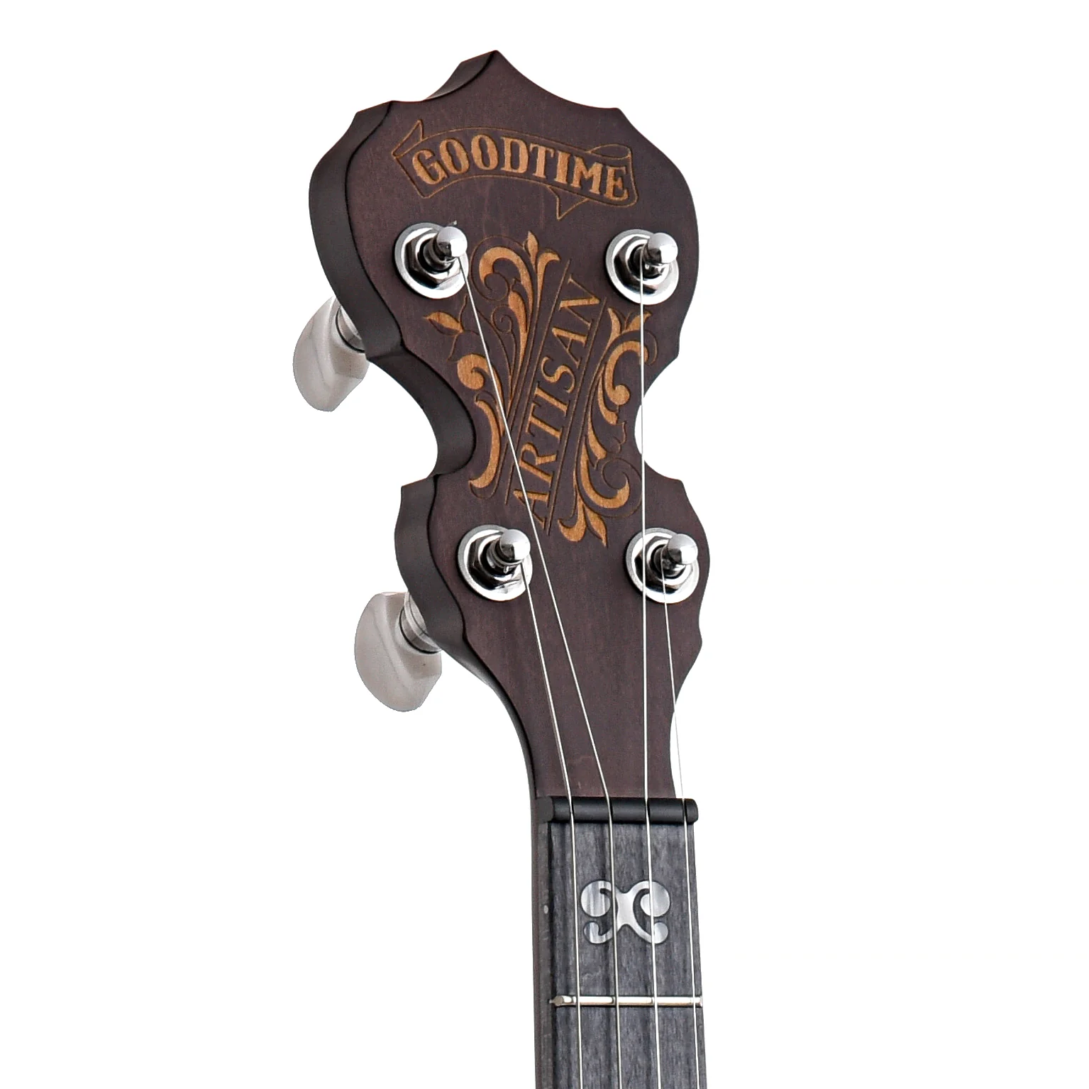 Deering Artisan Goodtime 19-Fret Tenor Openback Banjo - Image 6