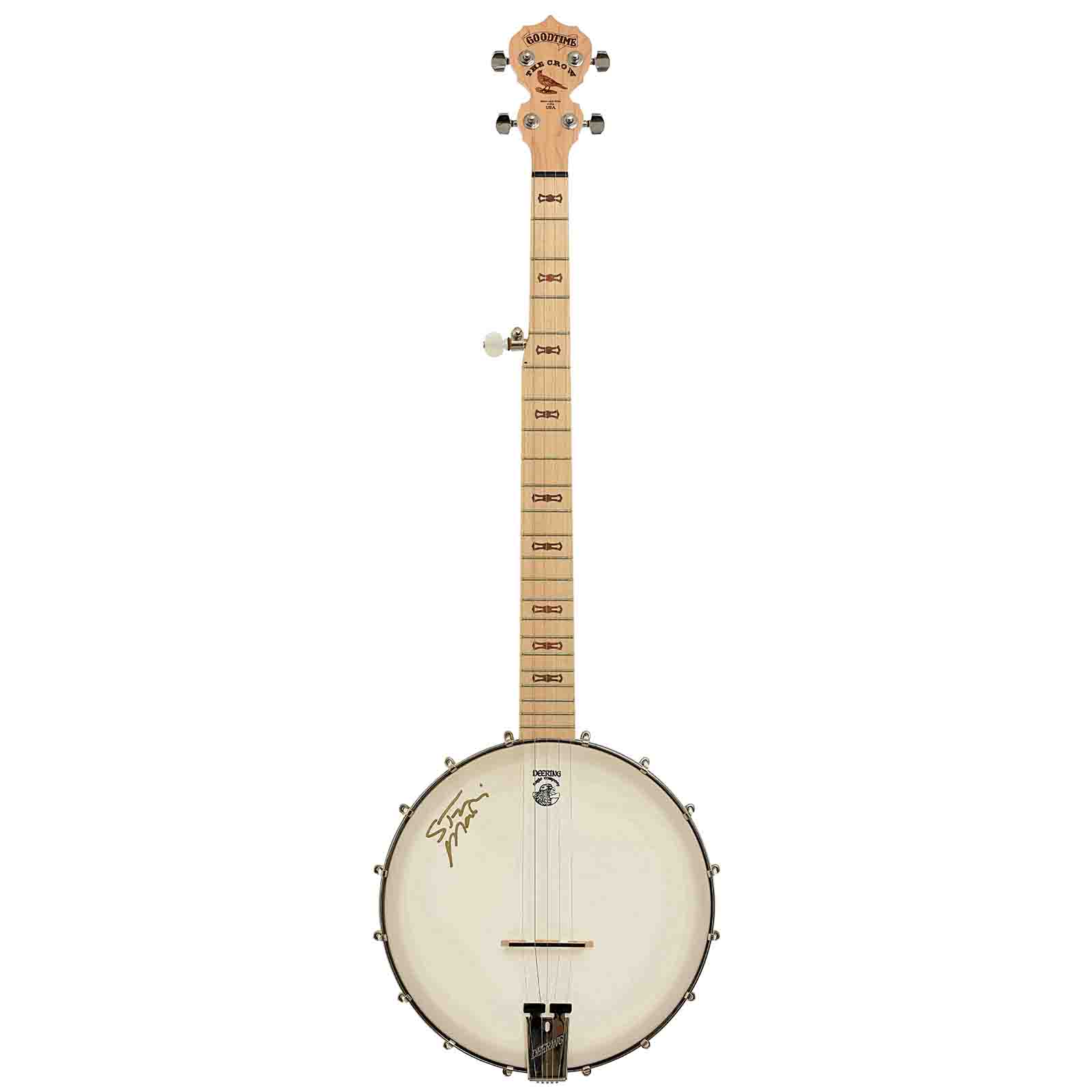 Deering Goodtime "The Crow" Open Back Banjo (c.2010) - Image 16