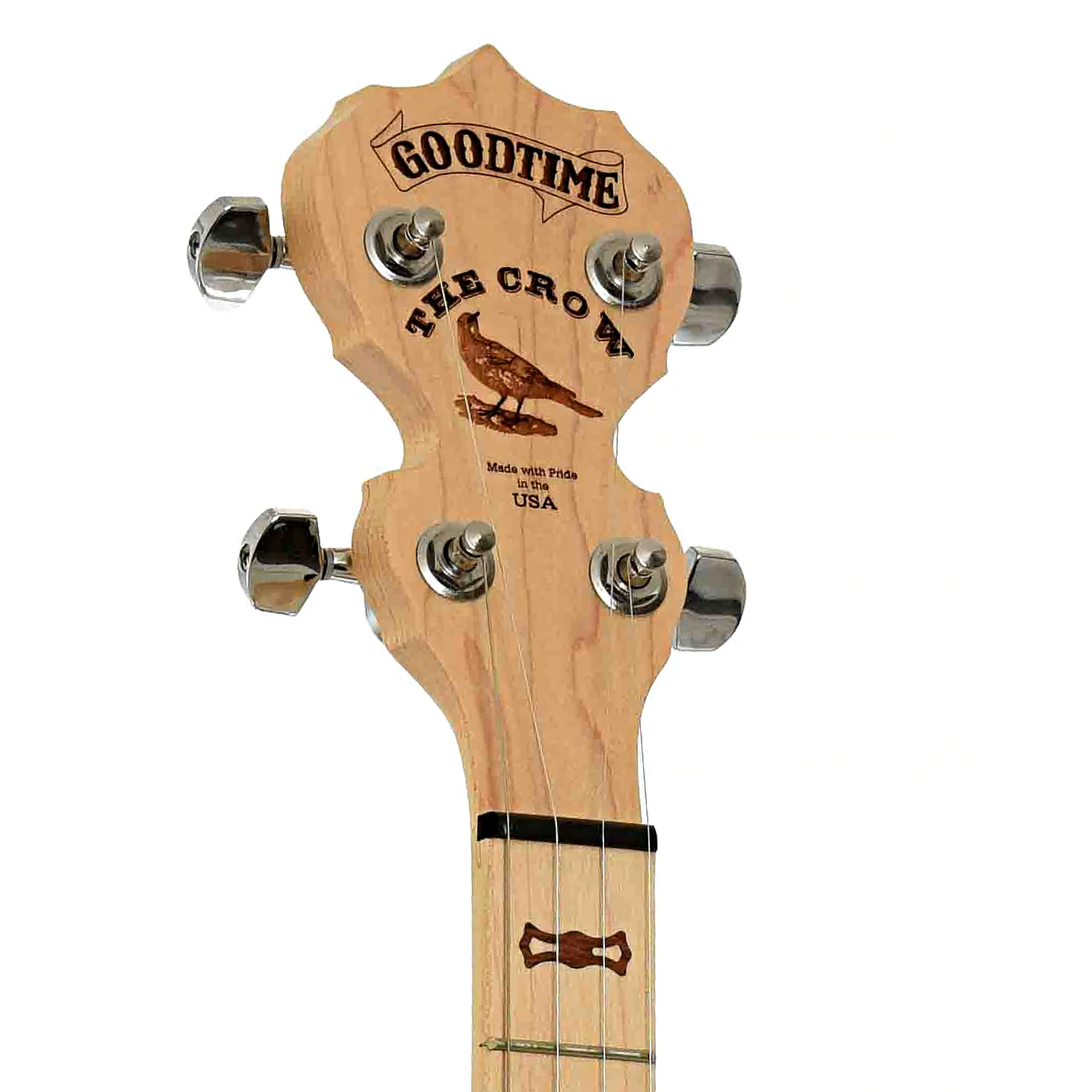 Deering Goodtime "The Crow" Open Back Banjo (c.2010) - Image 8