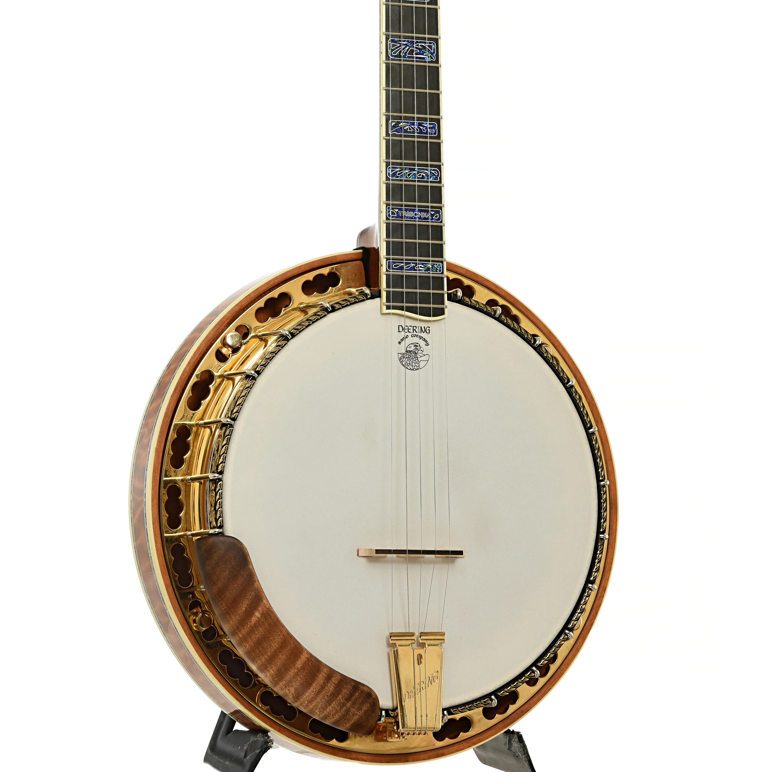 Deering Tony Trischka Golden Clipper Resonator Banjo (2018) - Image 2