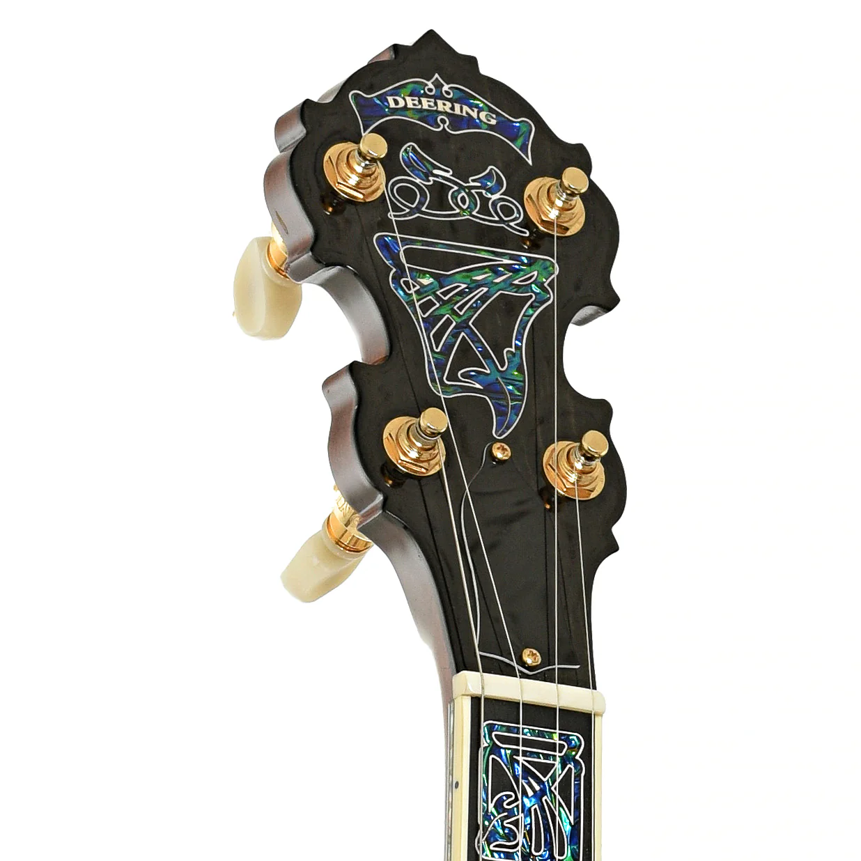 Deering Tony Trischka Golden Clipper Resonator Banjo (2018) - Image 8