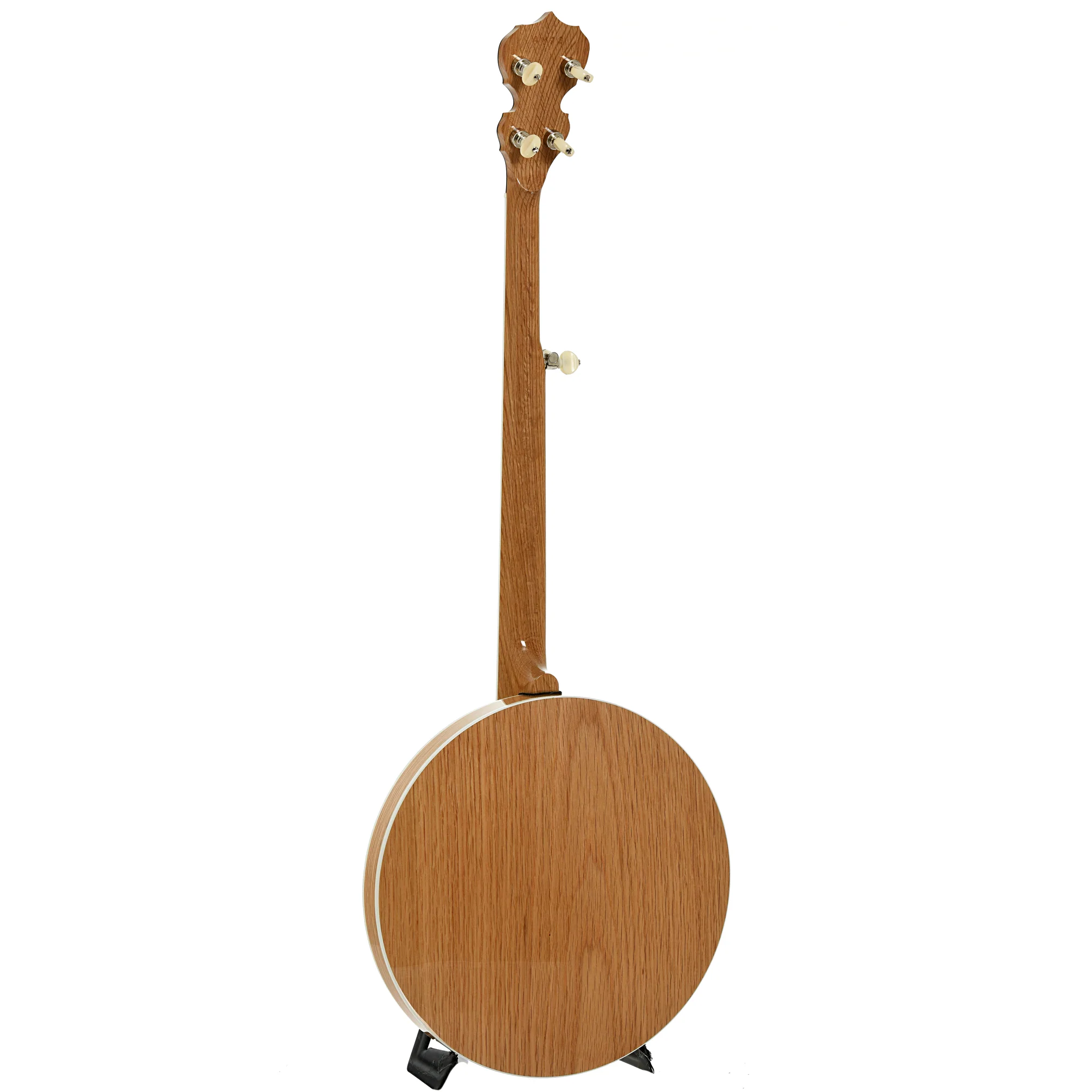 Deering White Lotus Resonator Banjo & Case - Image 12