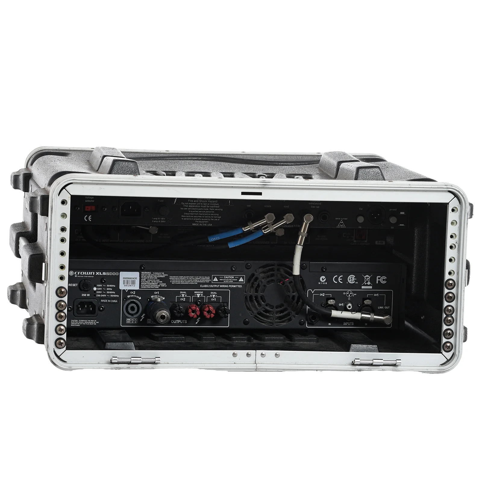 Demeter VTBP-201S / Crown XLS2000 Power Amp Bass Head - Image 4