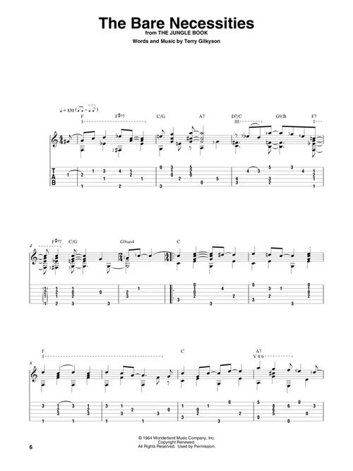 Disney Songs for Fingerstyle Guitar - Image 4