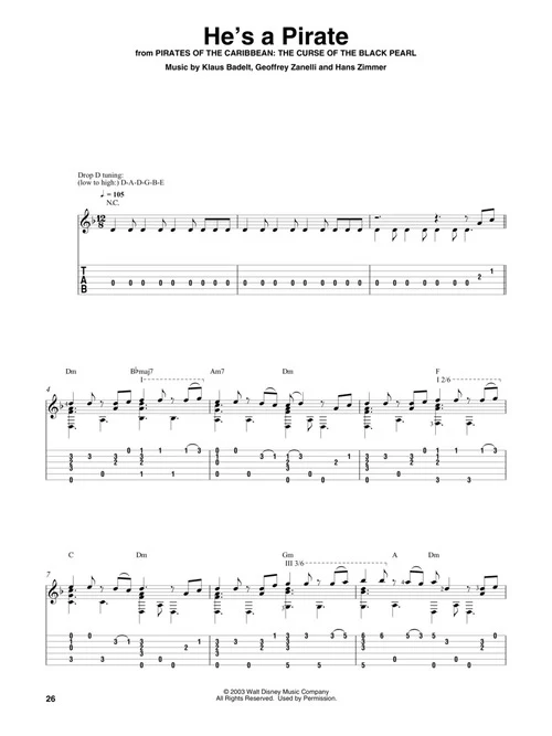 Disney Songs for Fingerstyle Guitar - Image 5