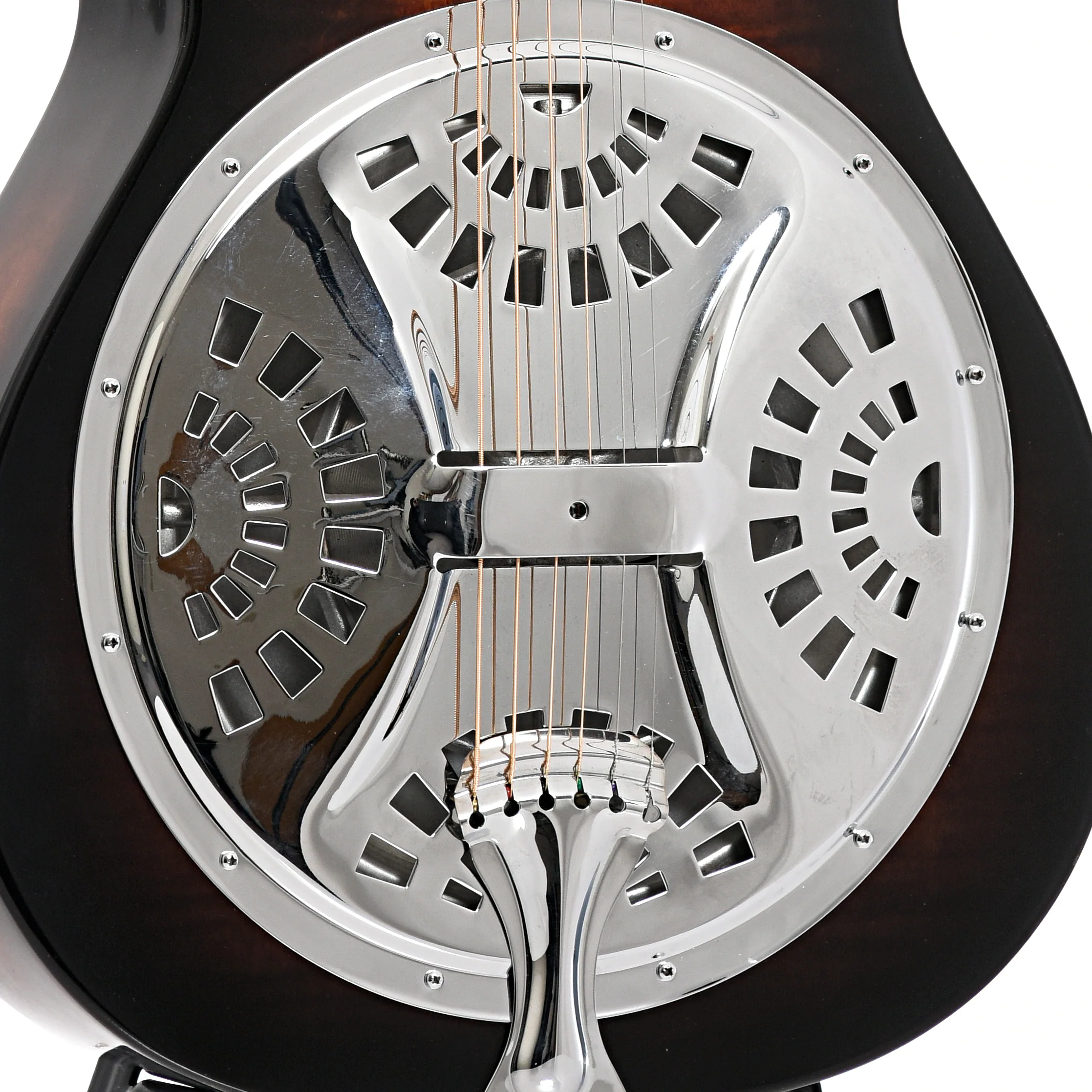 Dobro F-60 Roundneck Resonator Guitar (2002) - Image 4