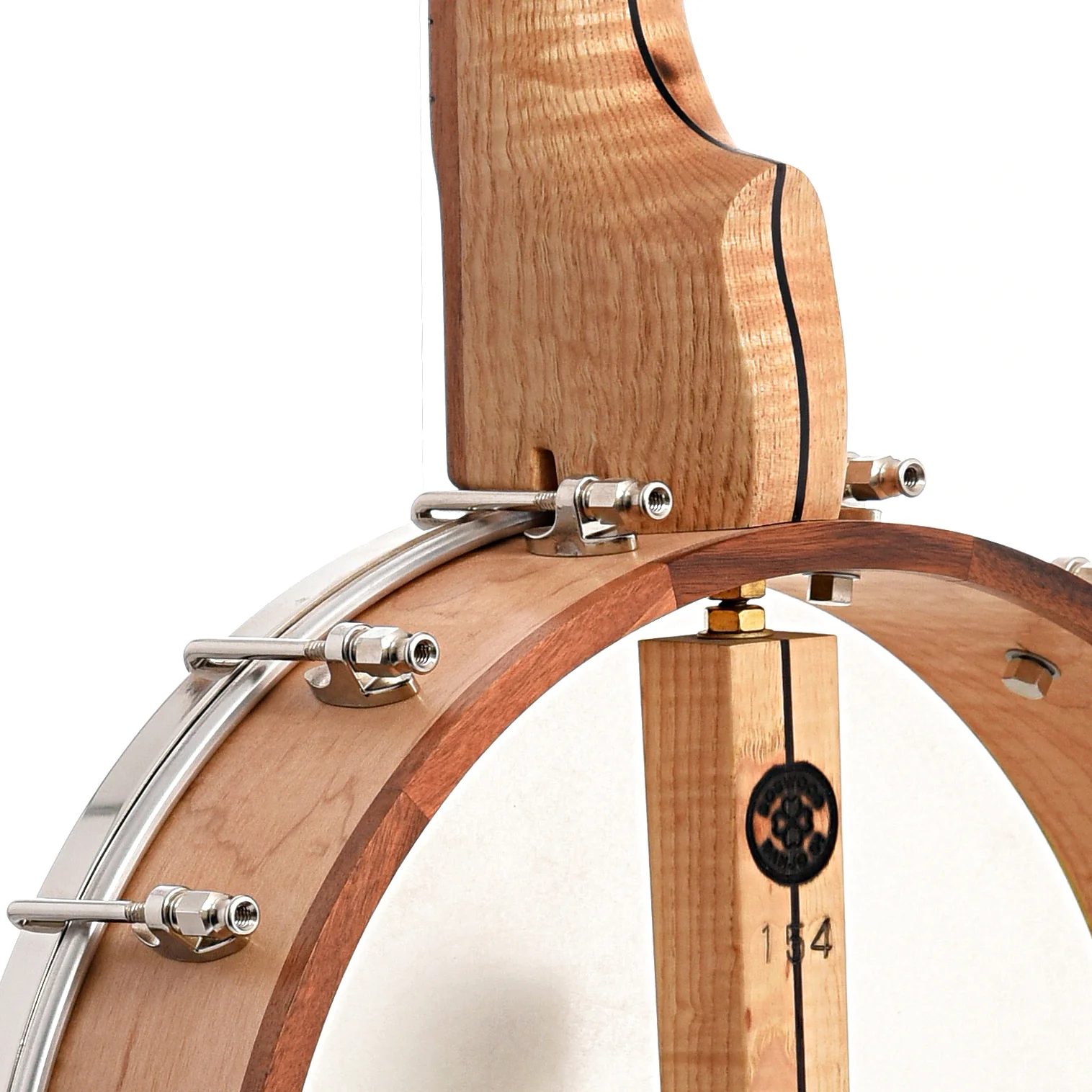 Dogwood Banjo Co. 12in Openback Banjo, No. 154 - Image 8
