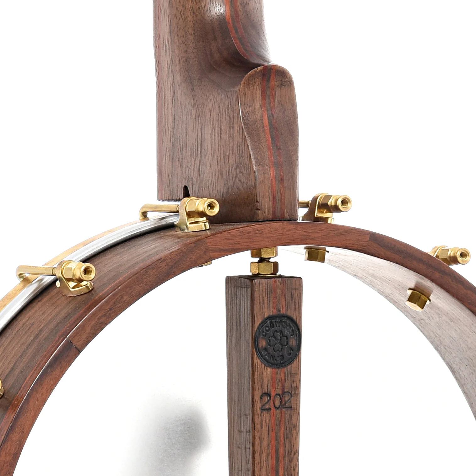 Dogwood Banjo Co. 12in Openback Banjo & Gigbag, No. 202 - Image 9