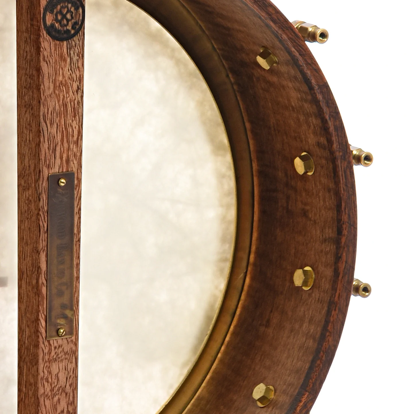Dogwood Banjo Co. Custom Mango 12" Open Back Banjo (c.2016) - Image 10