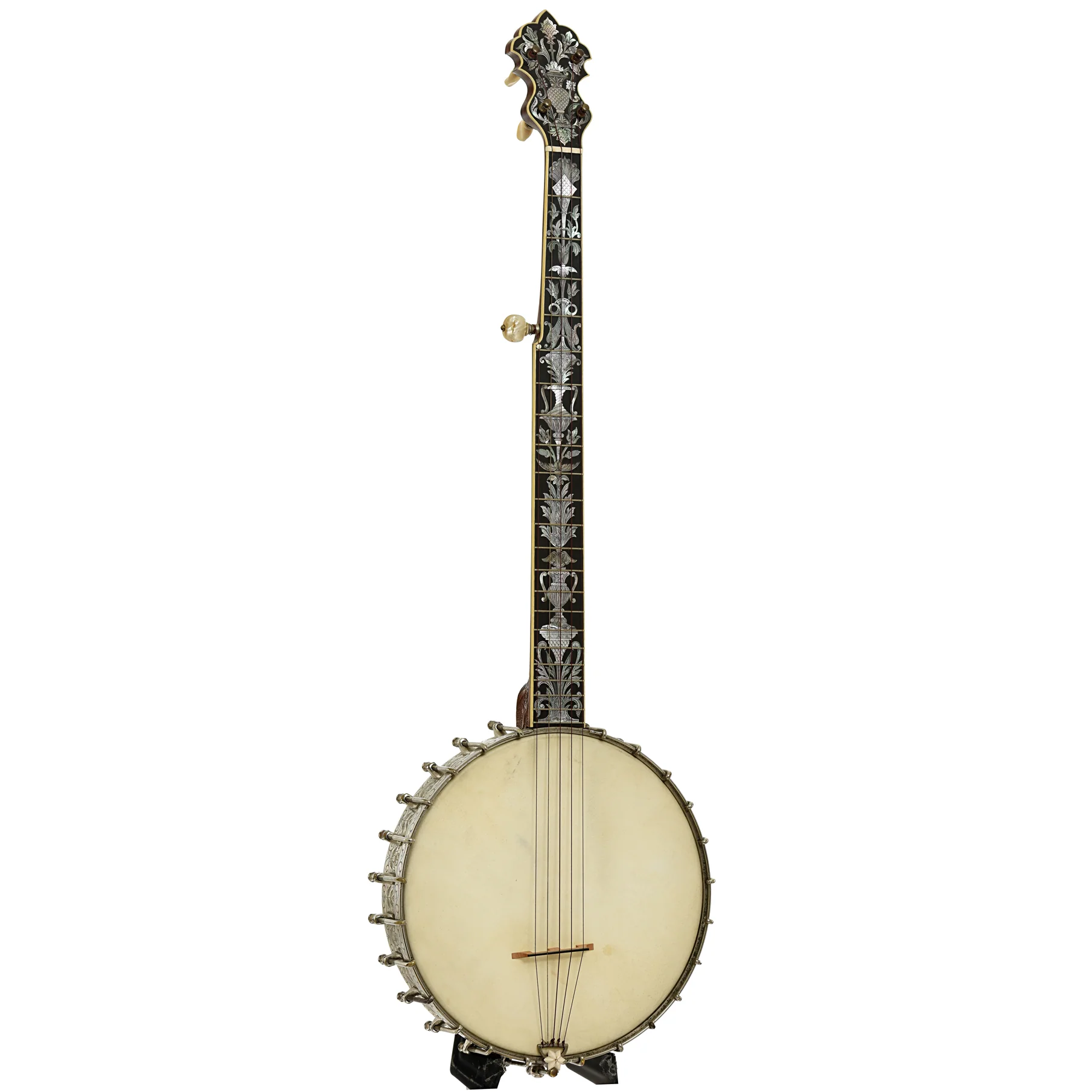 Doug Unger Presentation Open Back Banjo (c.2003) - Image 3