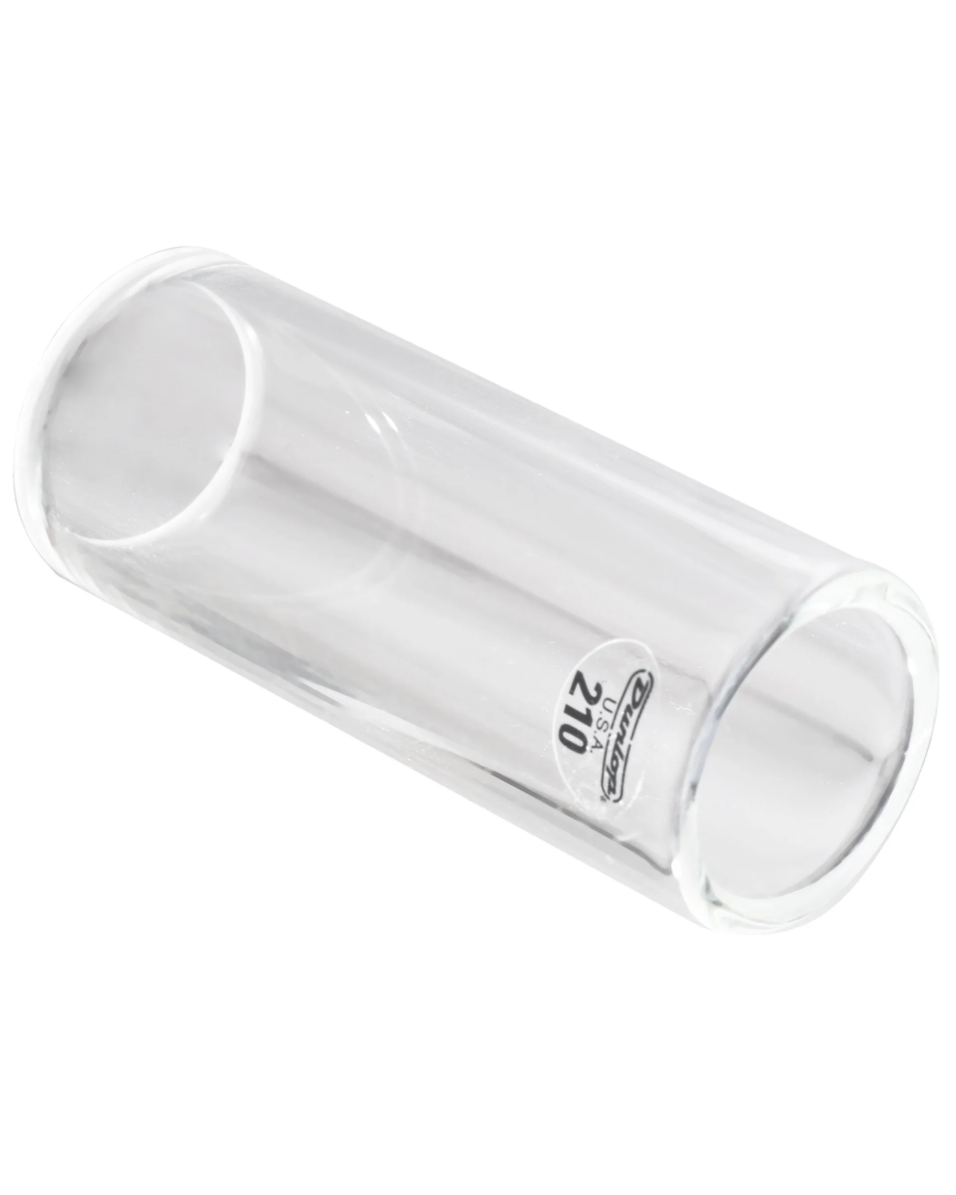 Dunlop 210 Glass Bottleneck Guitar Slide, Medium Ring Size - Image 2