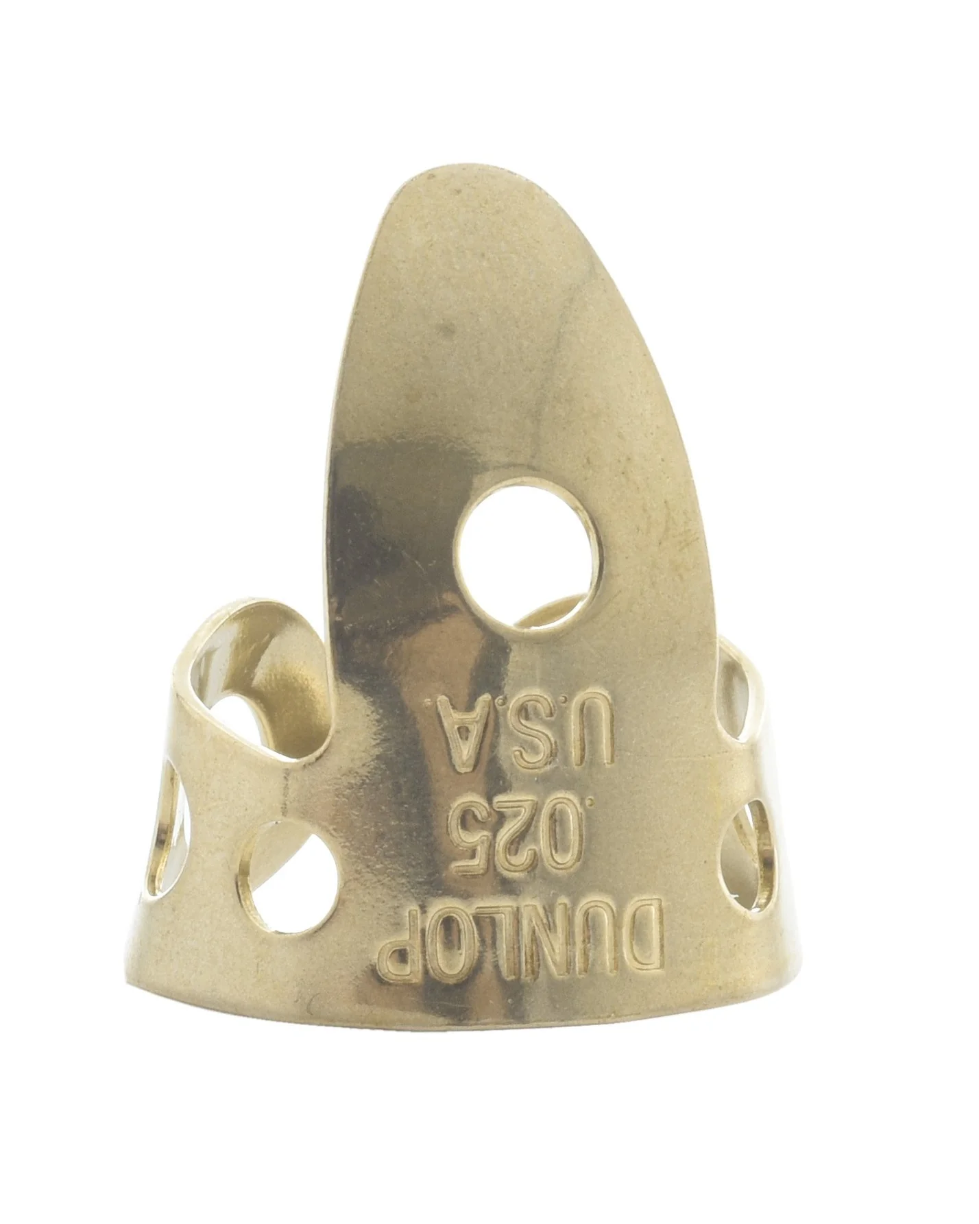Dunlop Brass Fingerpick, 0.025in - Image 2