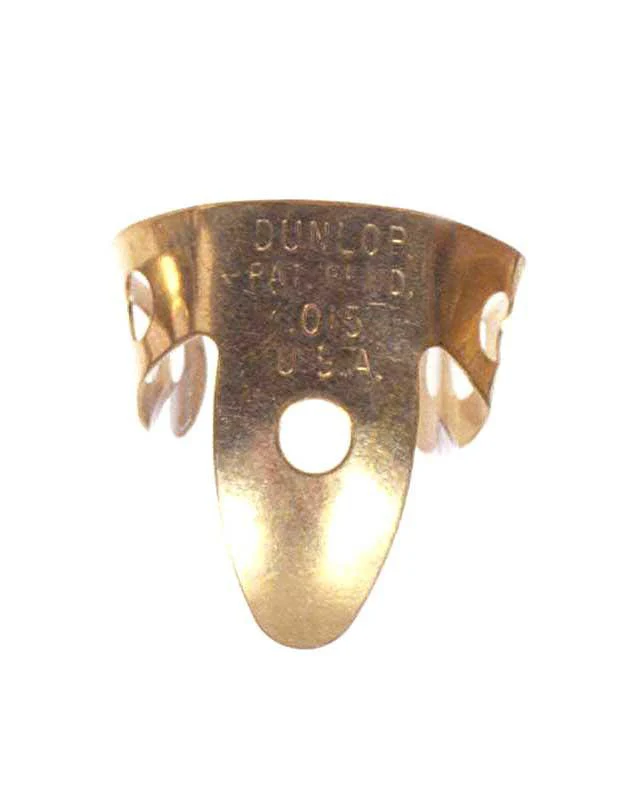 Dunlop Brass Fingerpick, 0.015in - Image 2