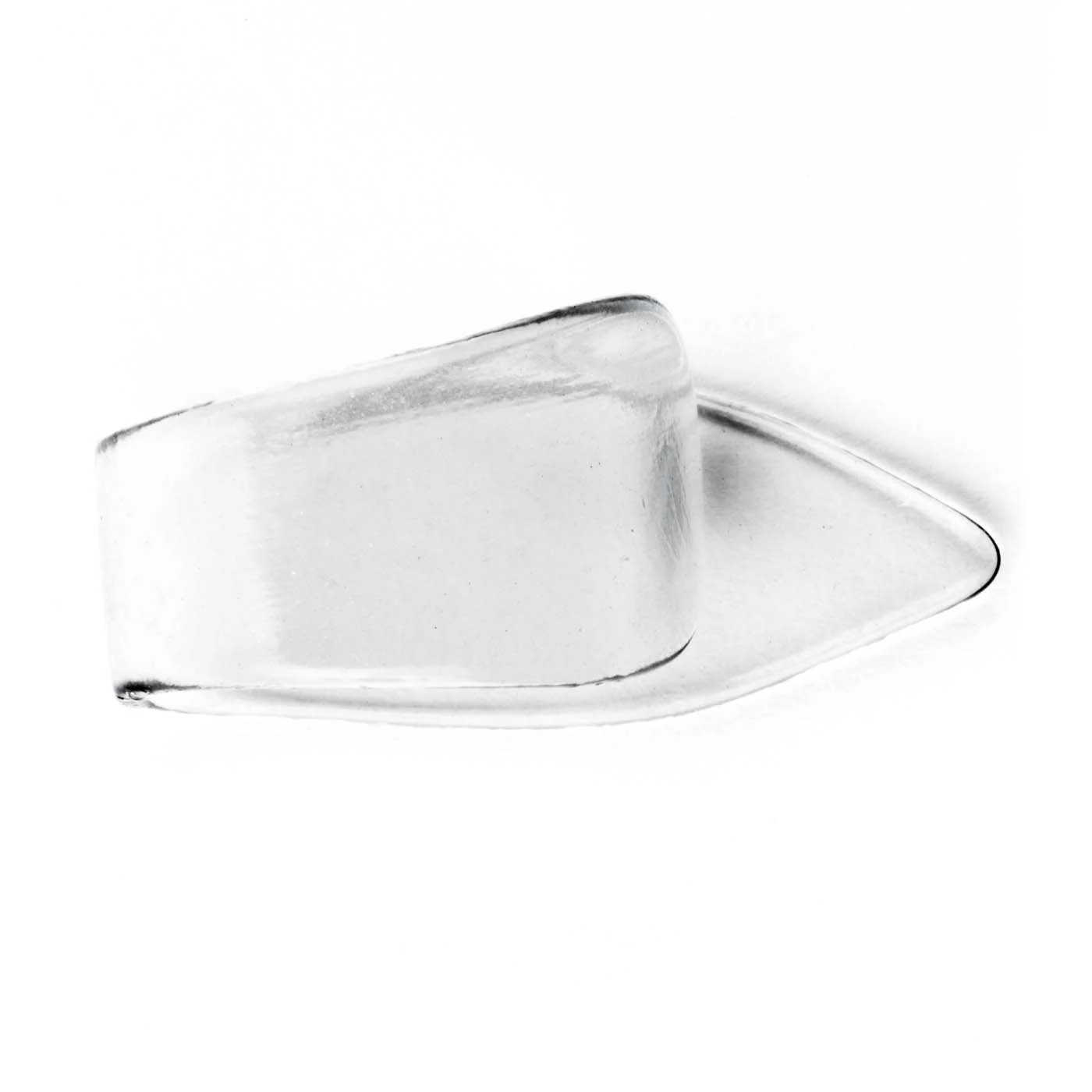 Dunlop Clear "D" Plastic Thumbpick, Large - Image 4