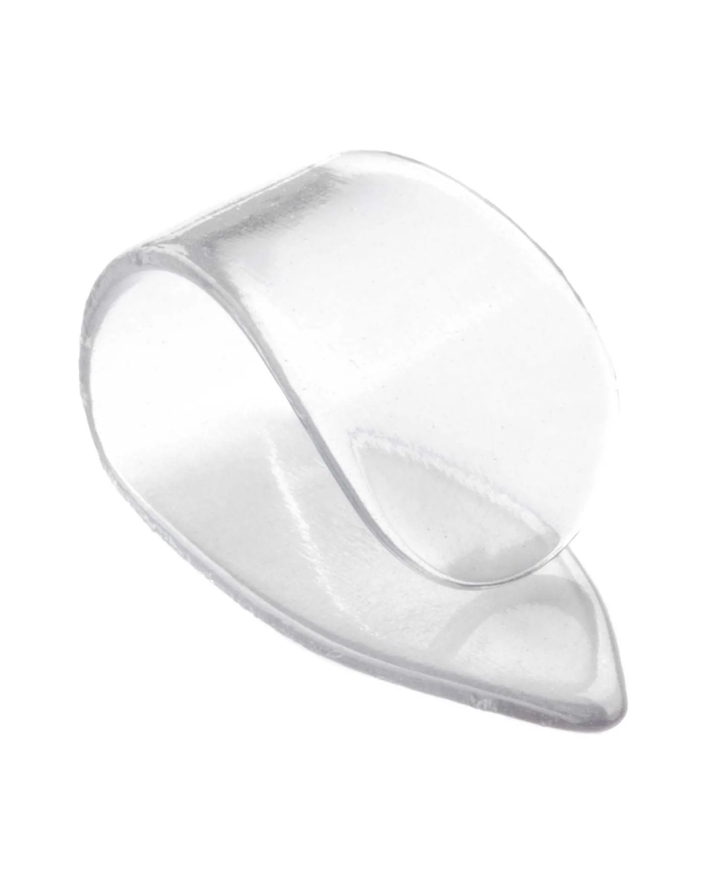 Dunlop Clear "D" Plastic Thumbpick, Medium - Image 2