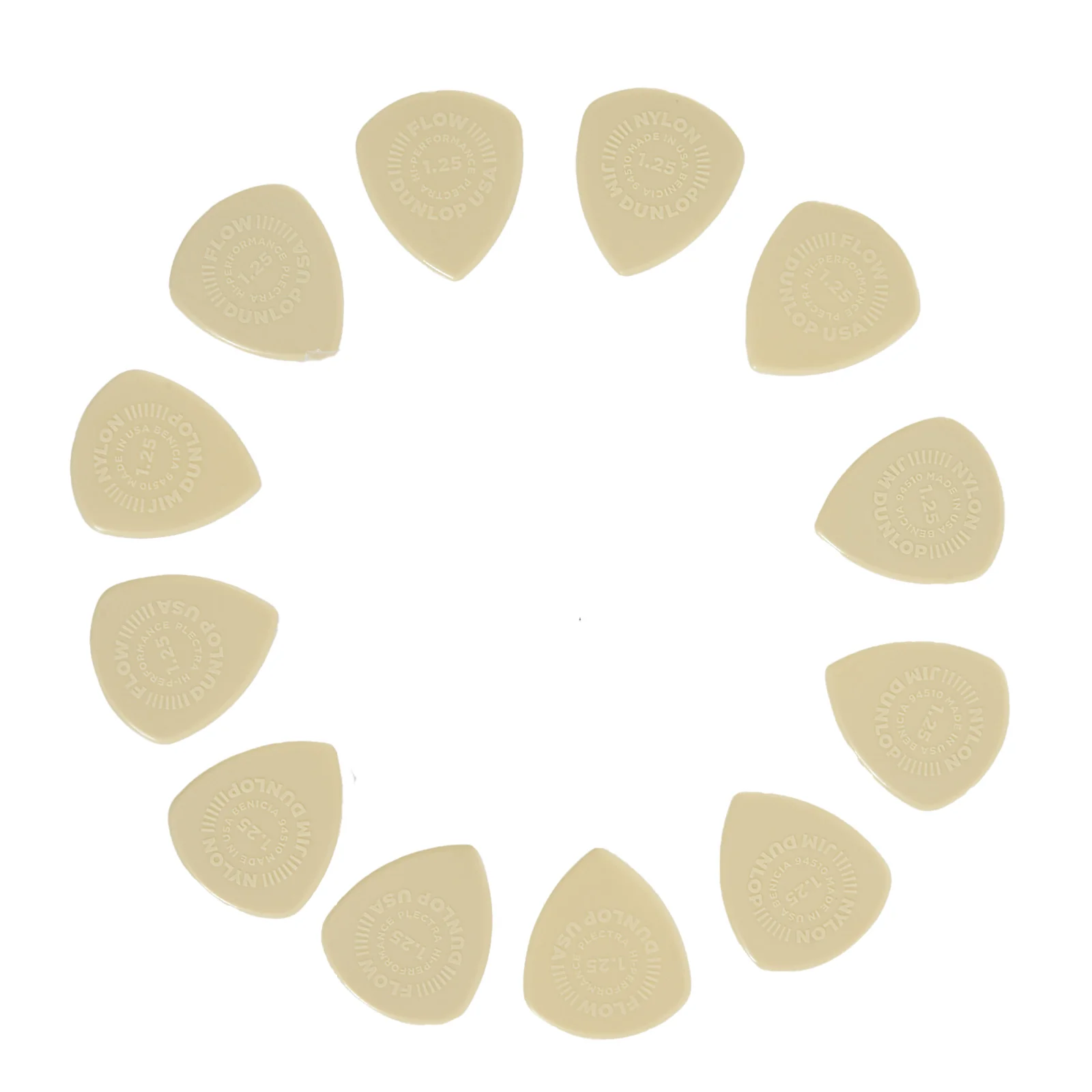 Dunlop Flow Nylon Guitar Picks, 1.25mm - Image 2