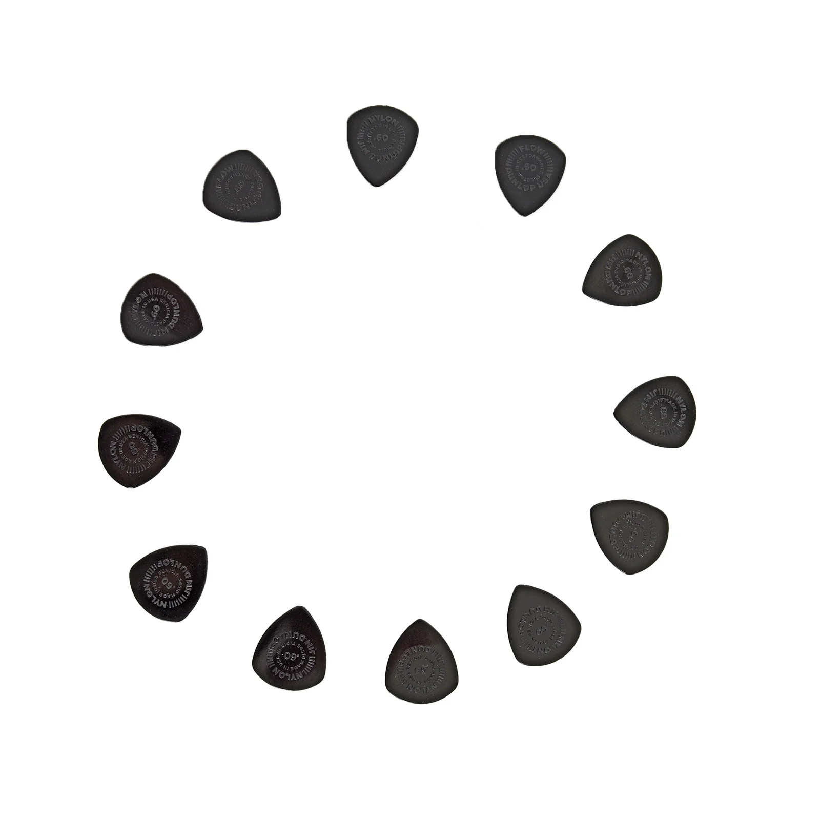 Dunlop Flow Nylon Guitar Picks, 0.60mm - Image 2