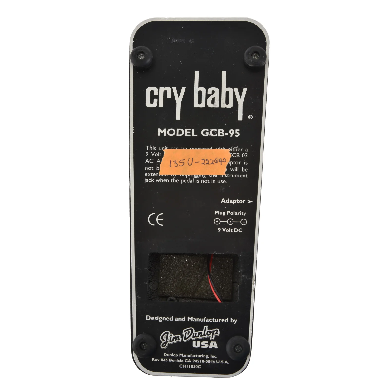 Dunlop Model GCB-95 Cry Baby Wah Pedal - Image 3