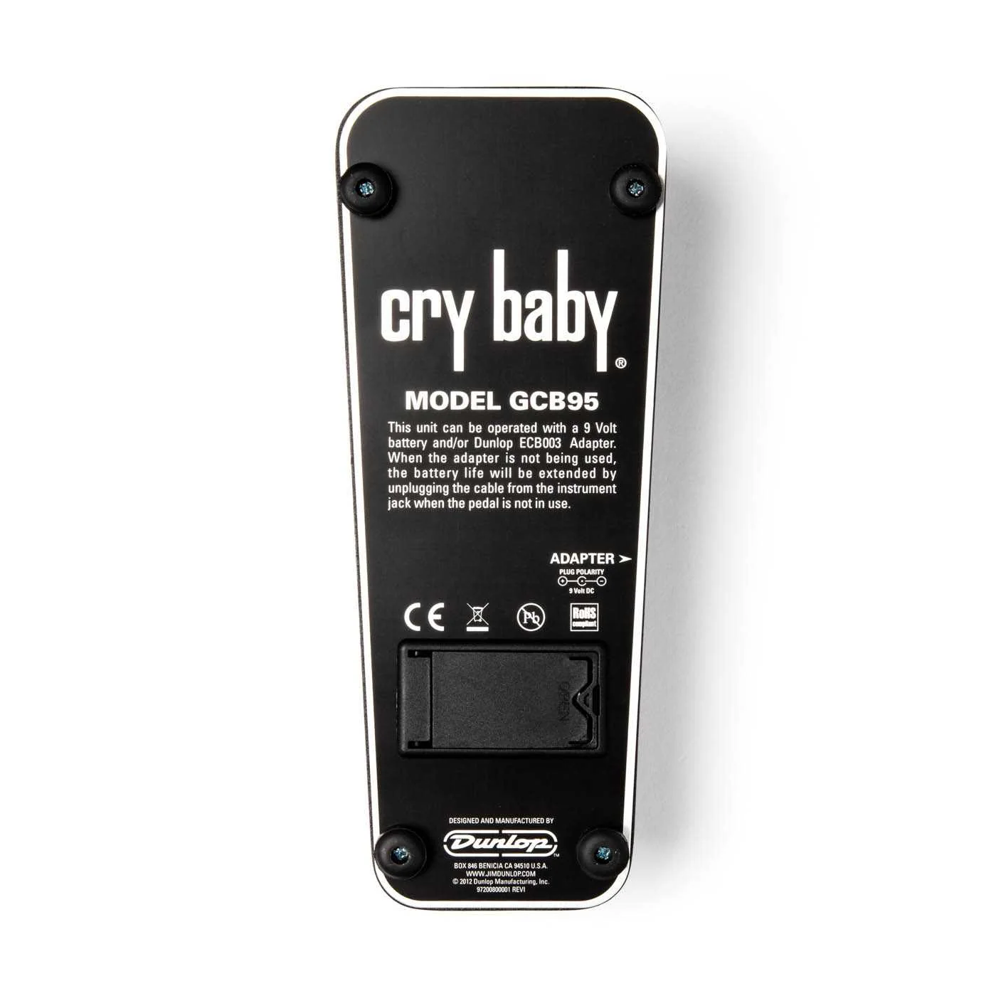 Dunlop GCB95 Cry Baby Wah Effect Pedal - Image 7