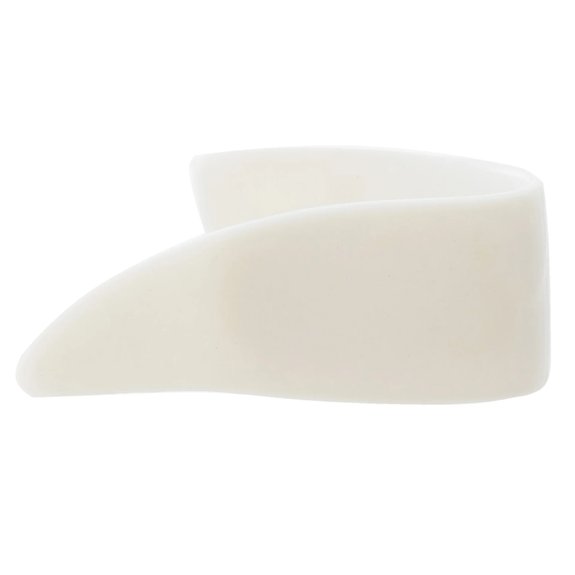 Dunlop White Plastic Thumbpick, Small - Image 3