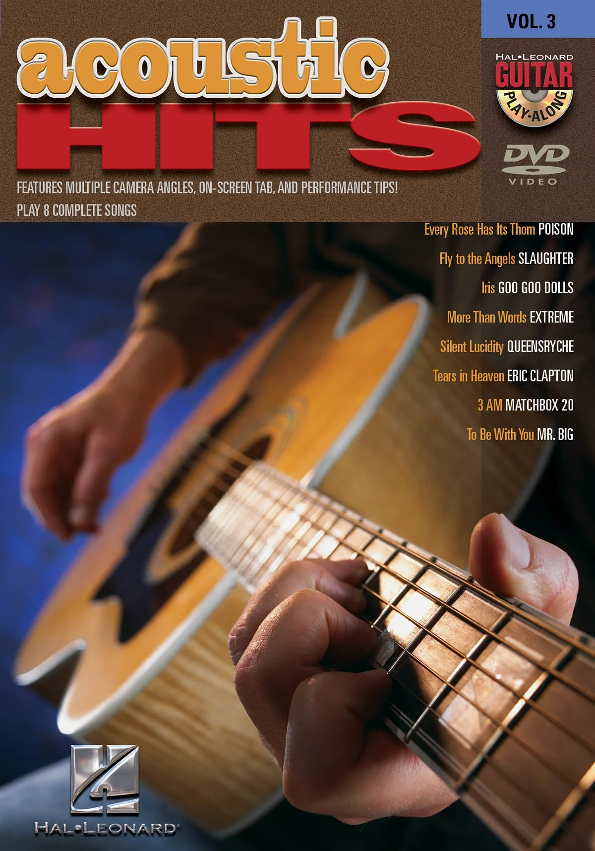 DVD - ACOUSTIC HITS - GUITAR PLAY-ALONG DVD, VOL. 3 - Image 2