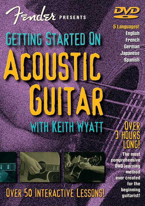 DVD - Fender Presents Getting Started On Acoustic Guitar - Image 2