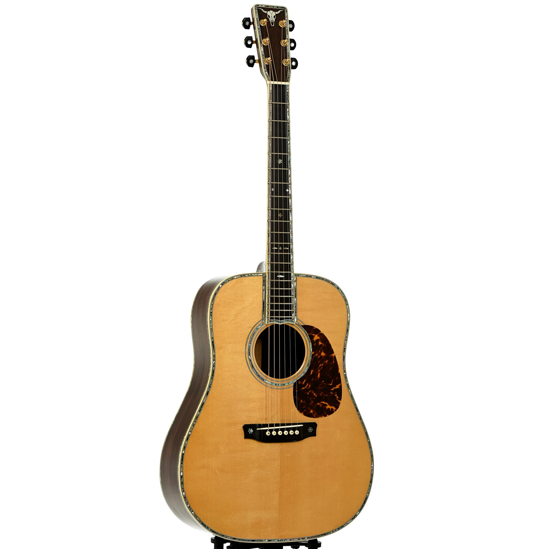 E.A. Foley Brazilian Dreadnought Acoustic Guitar (2000) - Image 4