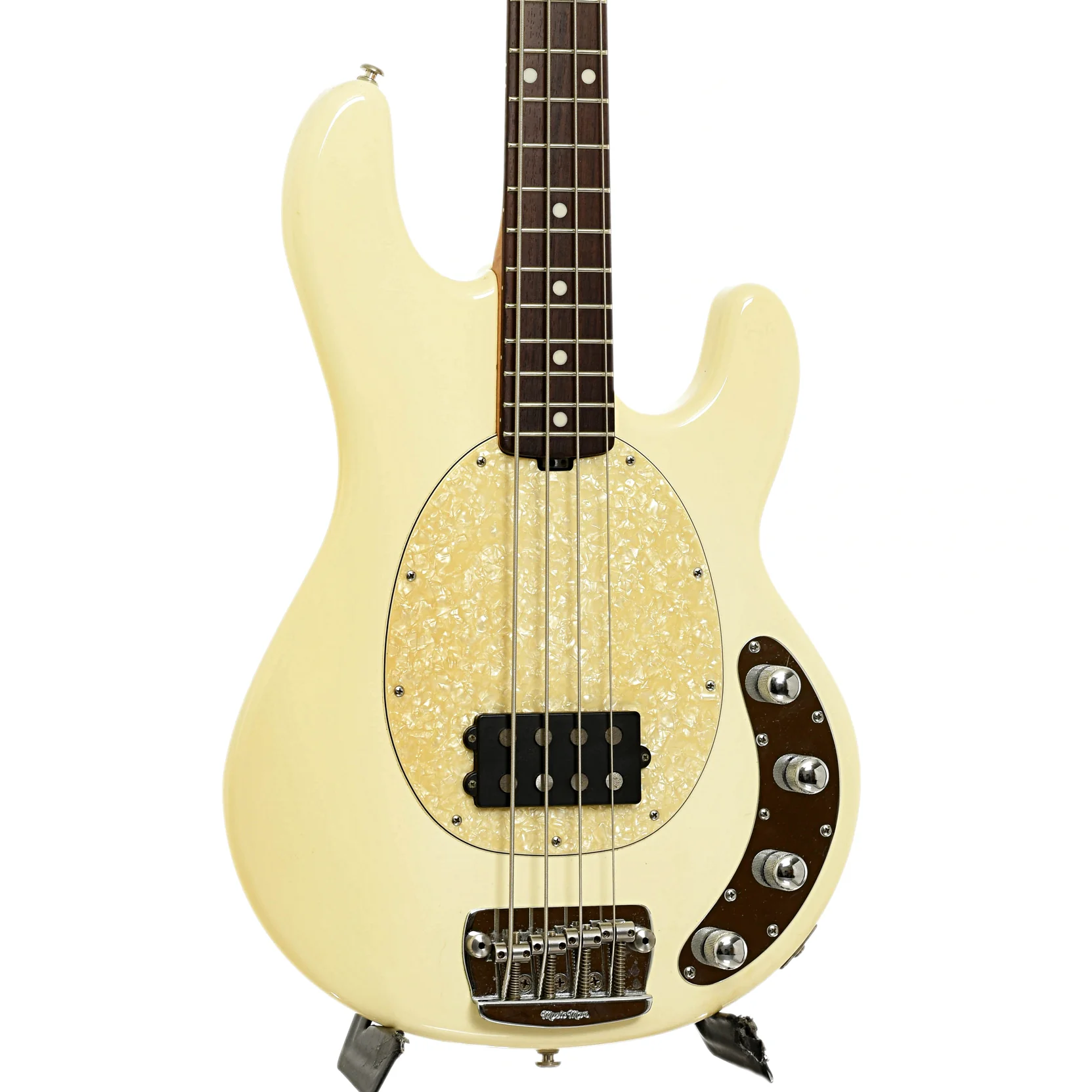 Ernie Ball Music Man Stingray 3 EQ H 4-String Electric Bass (2001) - Image 4