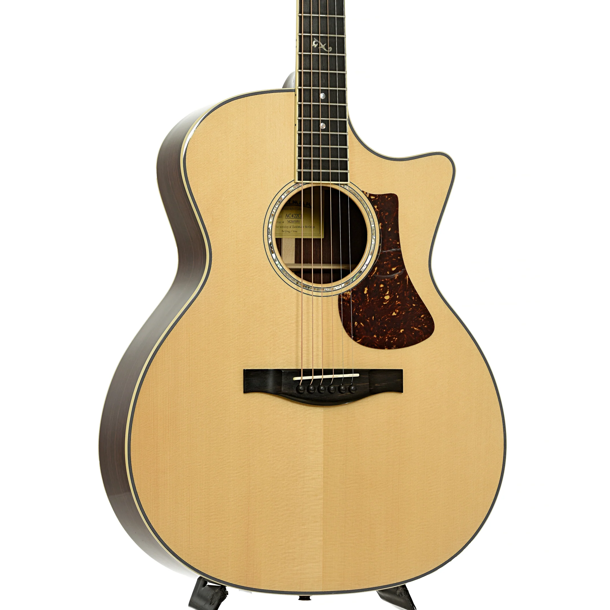Eastman AC422CE Acoustic-Electric Guitar (2021) - Image 4