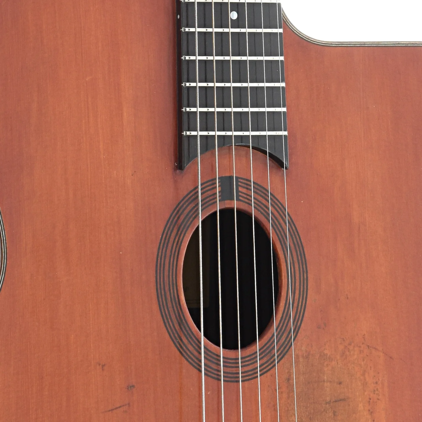 Eastman DM2 Hot Club Jazz Guitar & Case, Antique Varnish Finish - Image 6