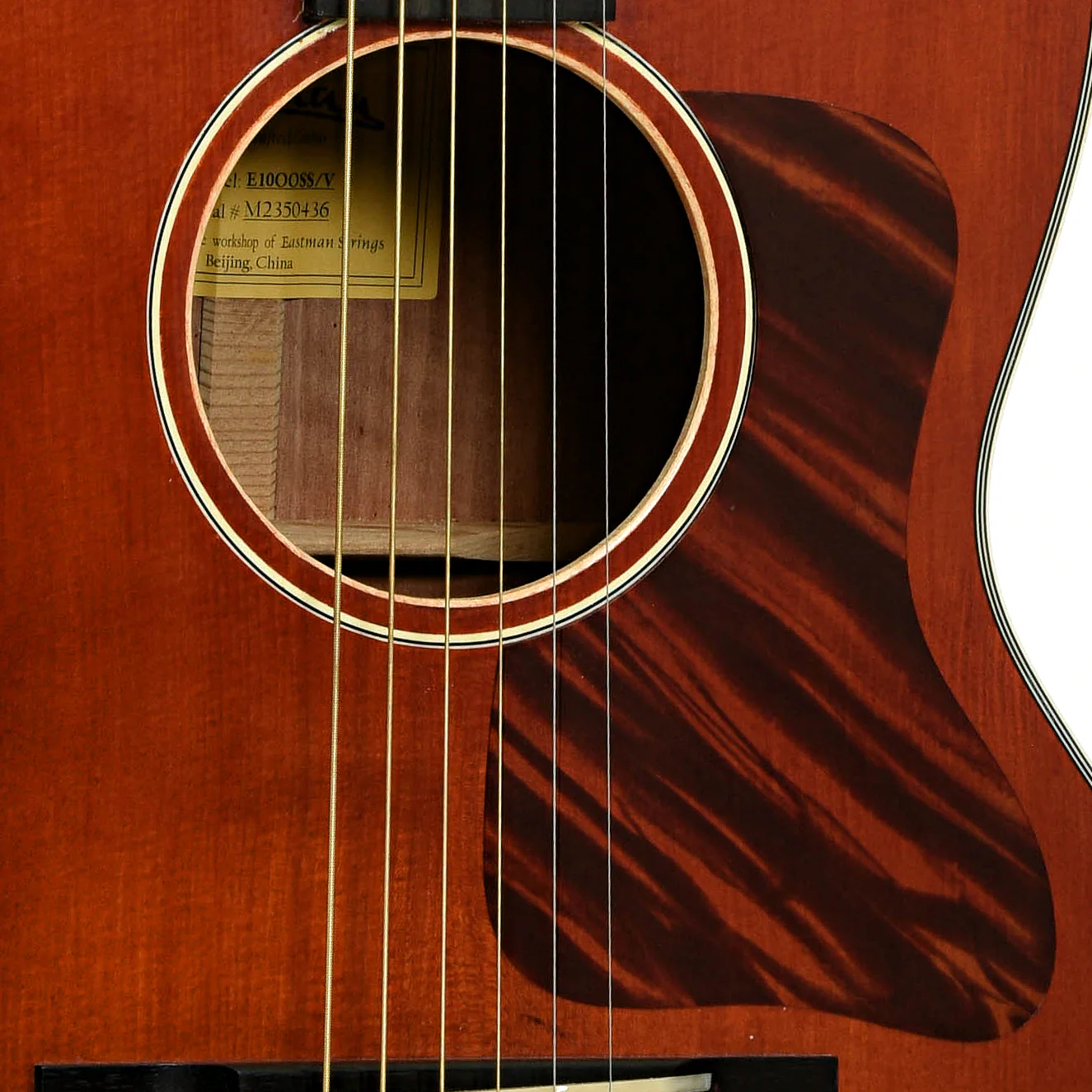 Eastman E10 OOSS-V Acoustic Guitar (2023) - Image 6