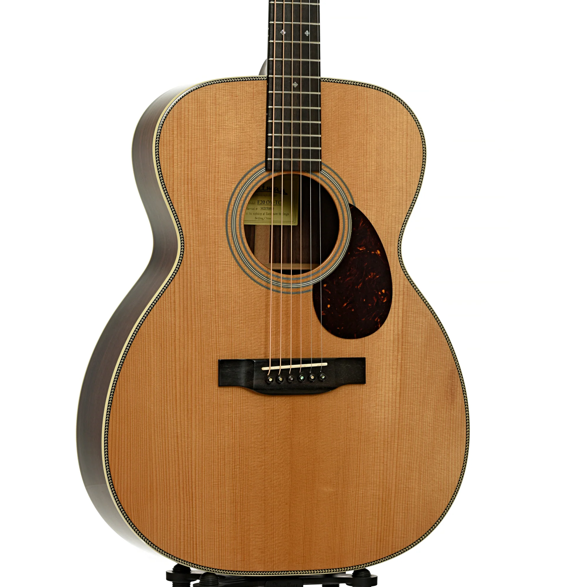 Eastman E20 OM-TC Acoustic Guitar (2022) - Image 4