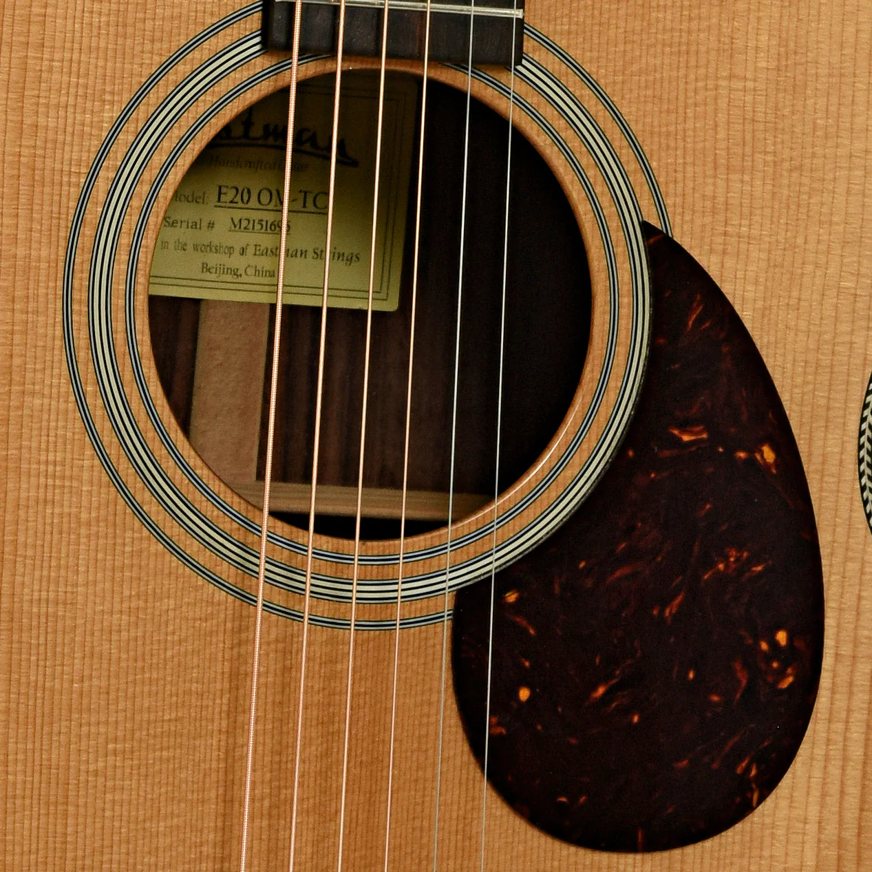 Eastman E20 OM-TC Acoustic Guitar (2022) - Image 6