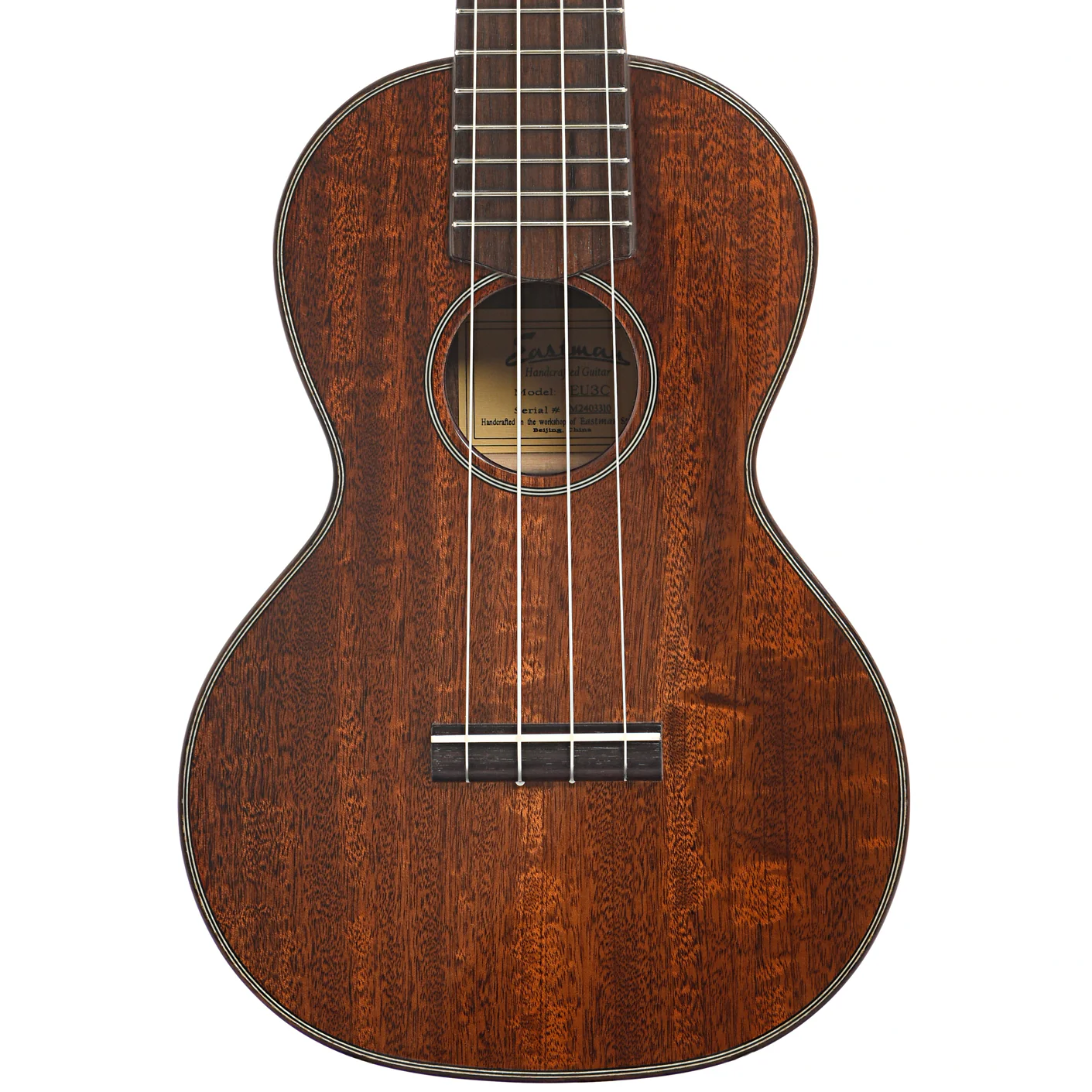 Eastman EU3C Concert Ukulele & Case - Image 2