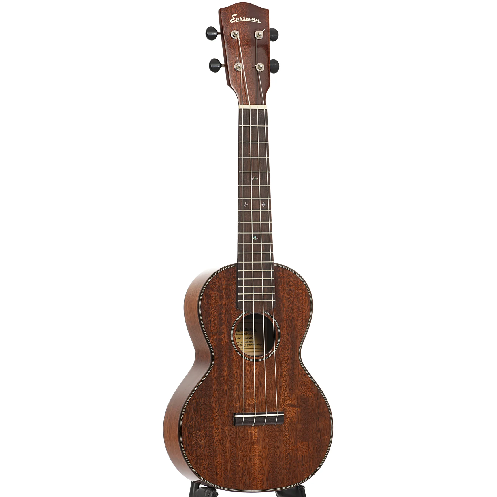 Eastman EU3C Concert Ukulele & Case - Image 3