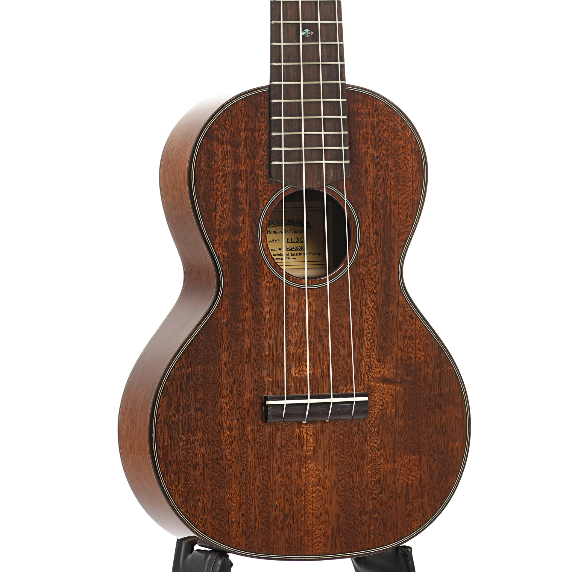 Eastman EU3C Concert Ukulele & Case - Image 4