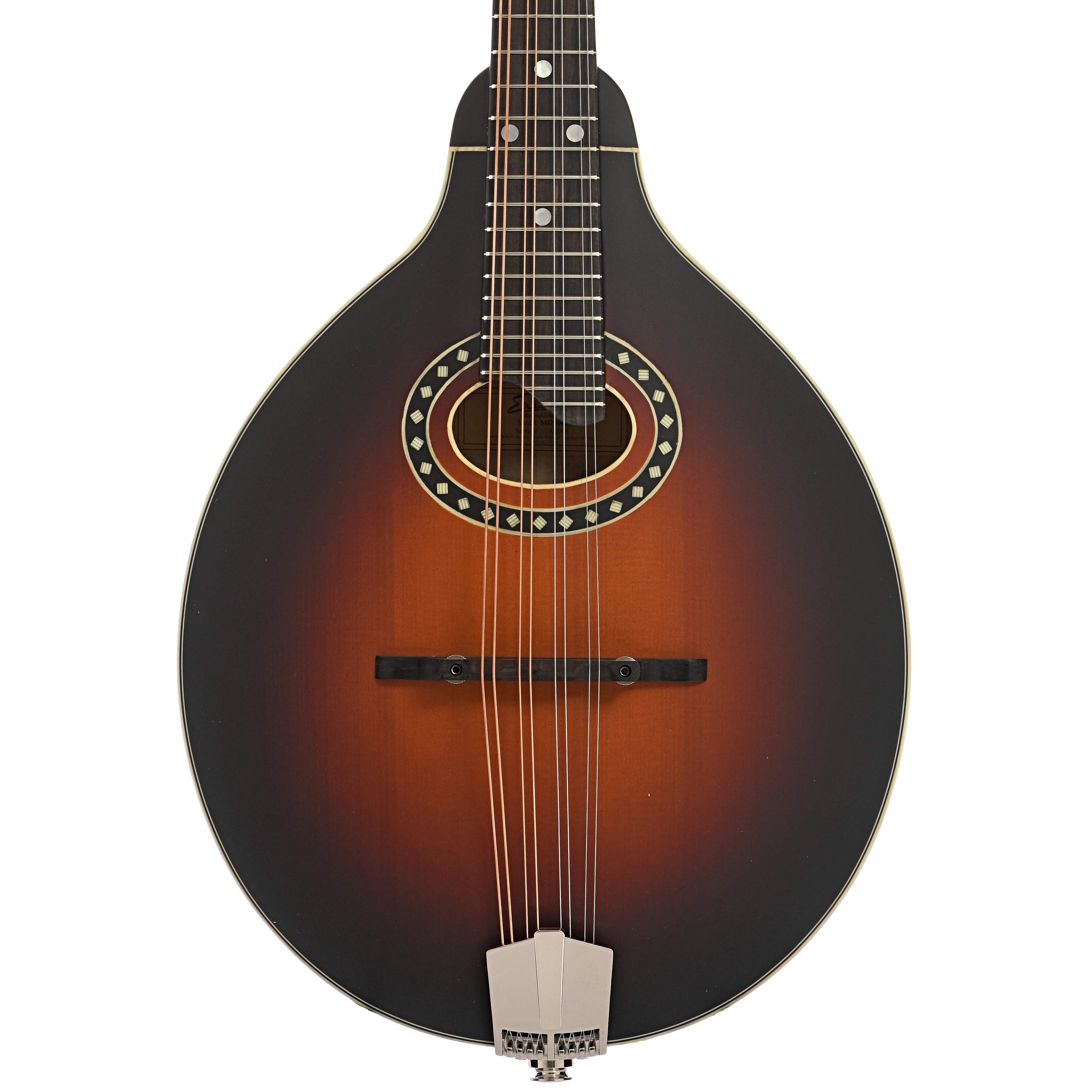 Eastman MD304E-SB Mandolin & Gigbag, Sunburst - Image 2