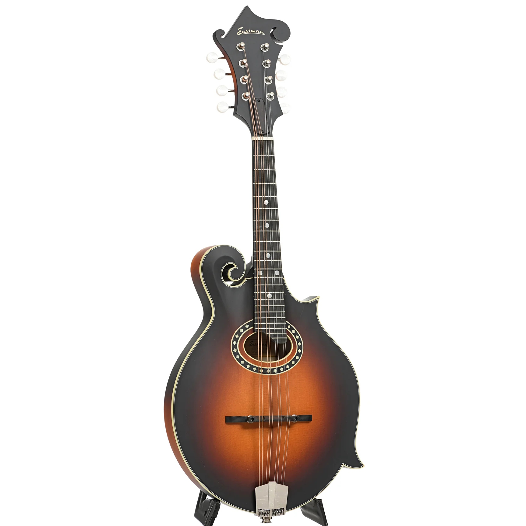 Eastman MD314E-SB Mandolin & Gigbag, Sunburst - Image 3