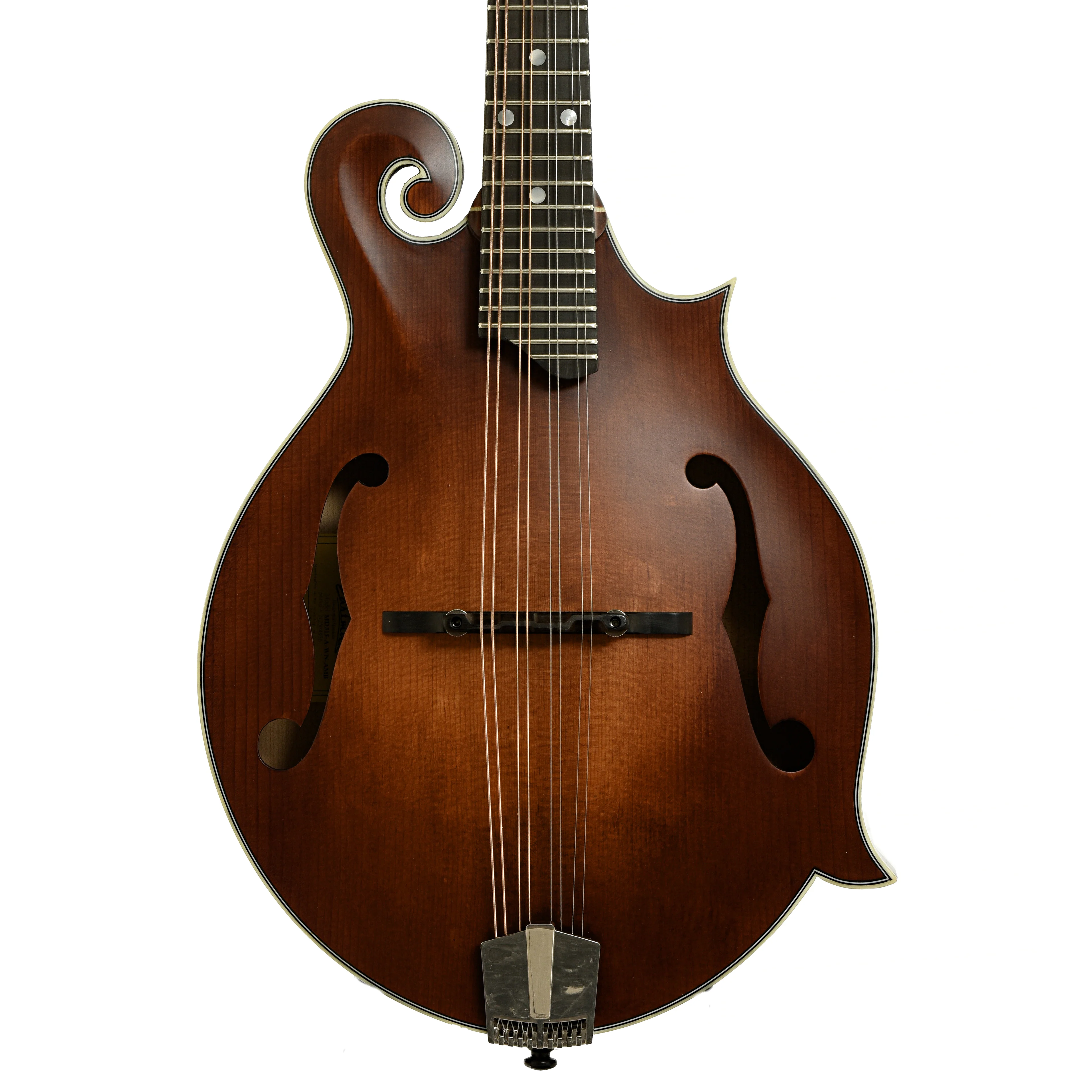 Eastman MD315 Adirondack Wide Neck Amberburst Mandolin & Case - Image 2